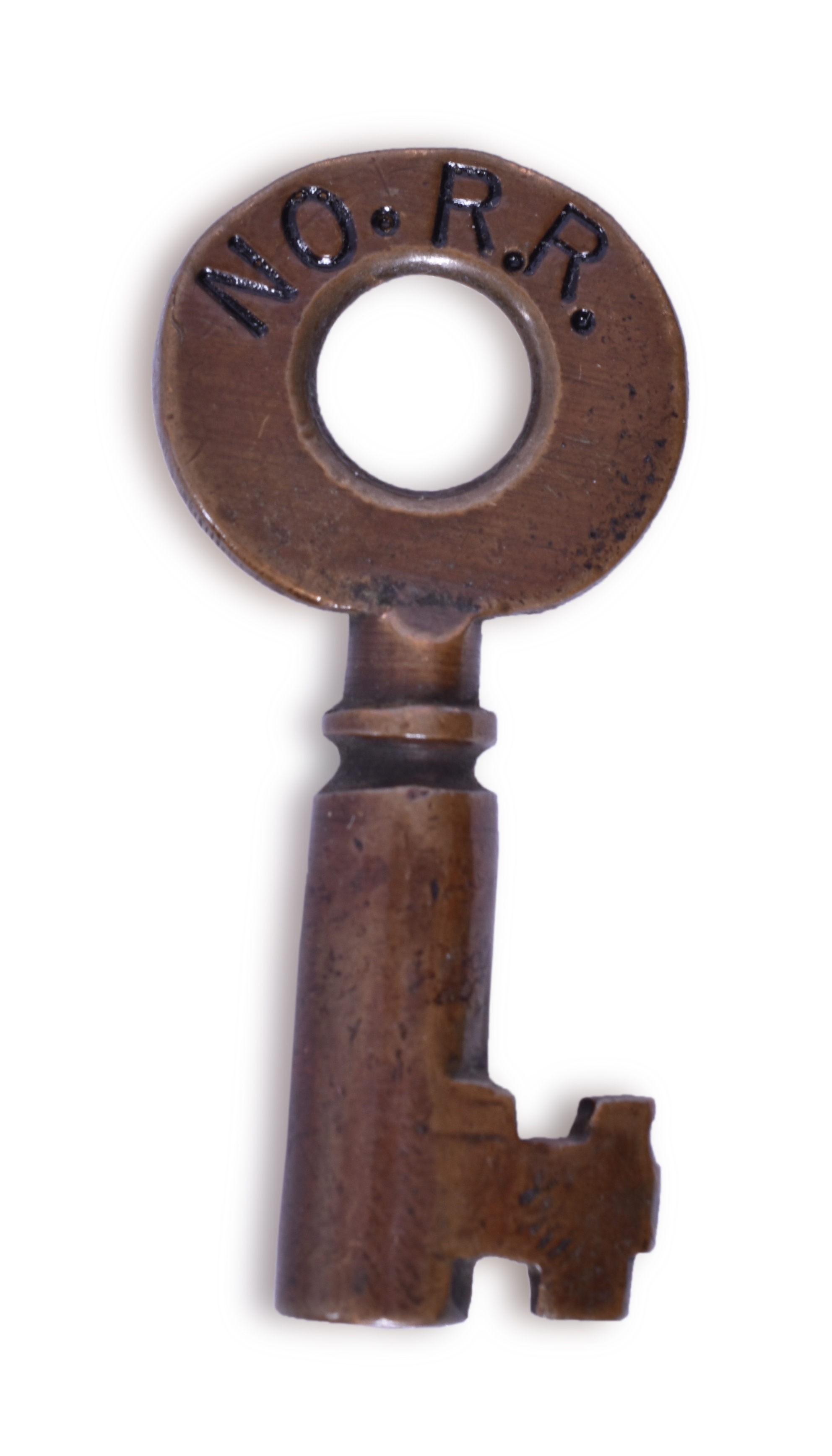 3038 - NO. Railroad Brass Choke Barrel Key thumbnail