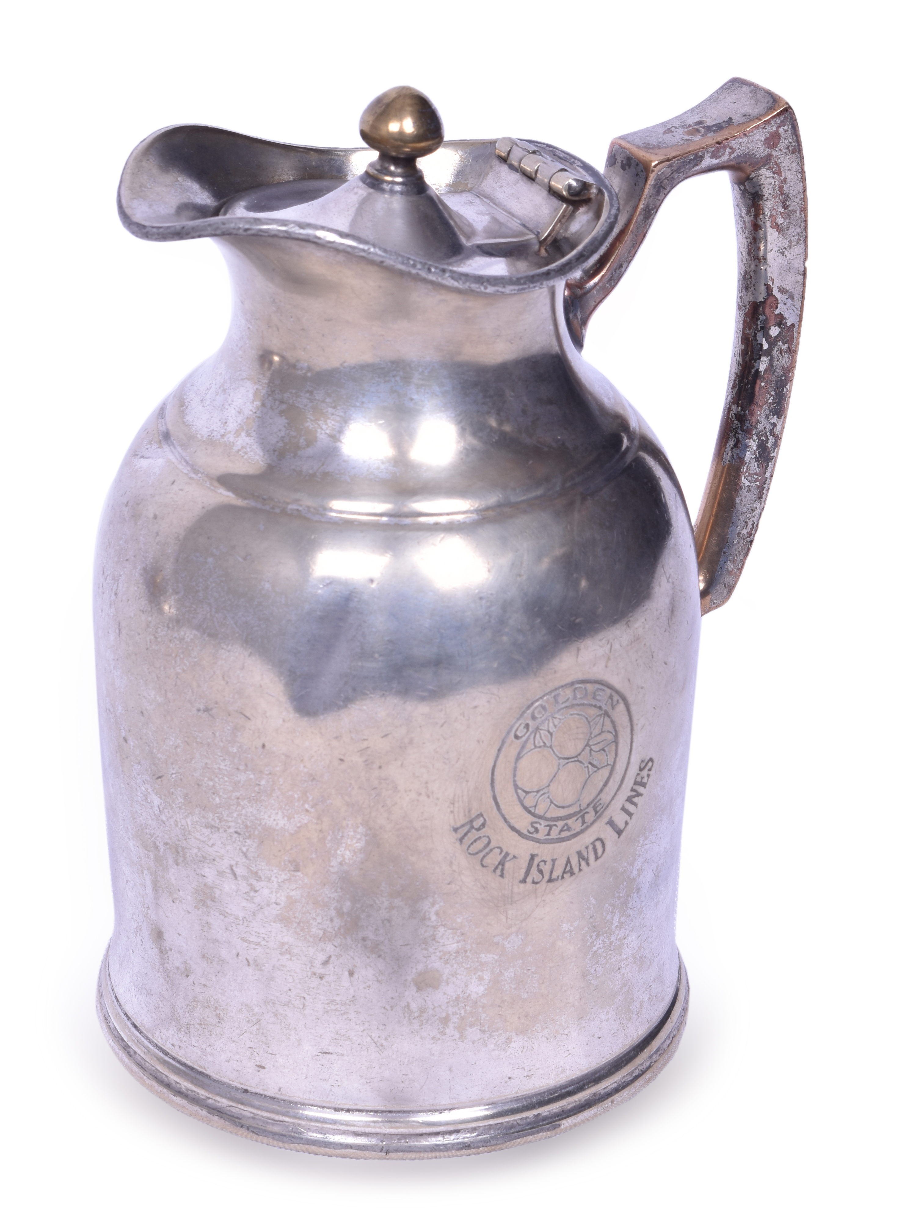 3075 - Stanley Golden State Rock Island Lines Southern Pacific Railroad Coffee Pot thumbnail
