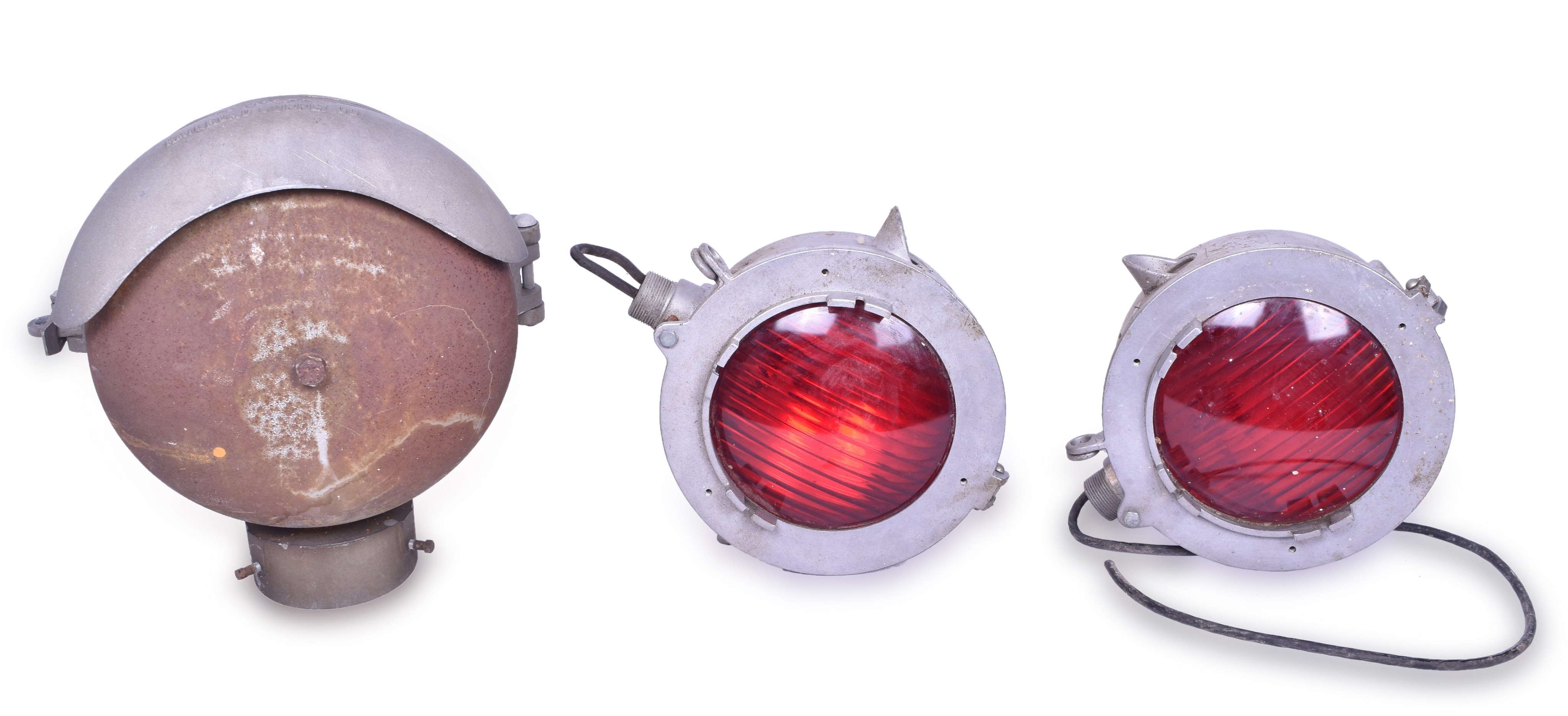 3154 - Western Railroad Supply Railroad Crossing Lights and Mechanical Bell thumbnail