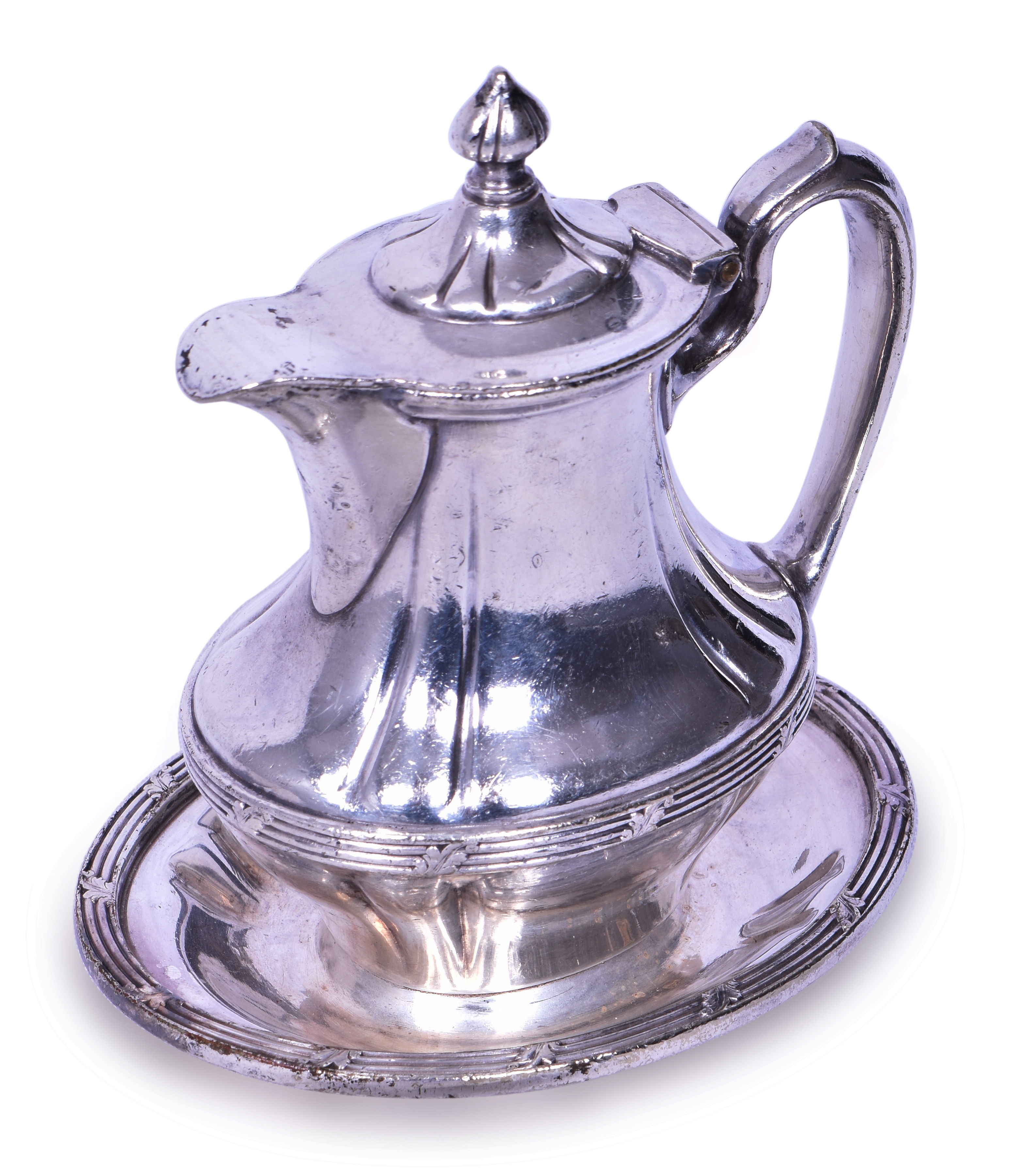 3185 - R. Wallace Chicago, Rock Island and Pacific Railroad Syrup Pitcher thumbnail