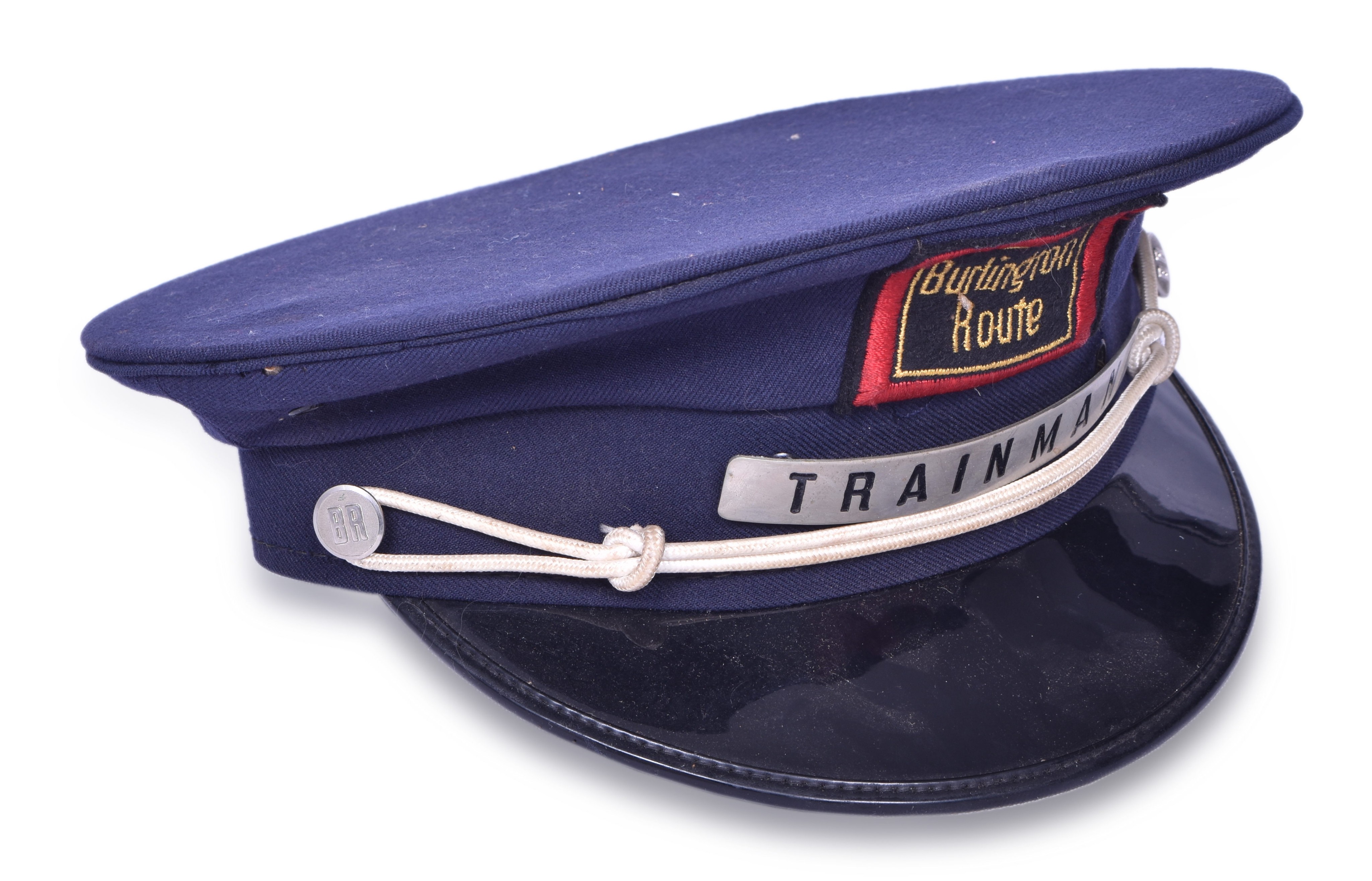 3206 - CB&Q / Burlington Railroad Trainman Cap thumbnail