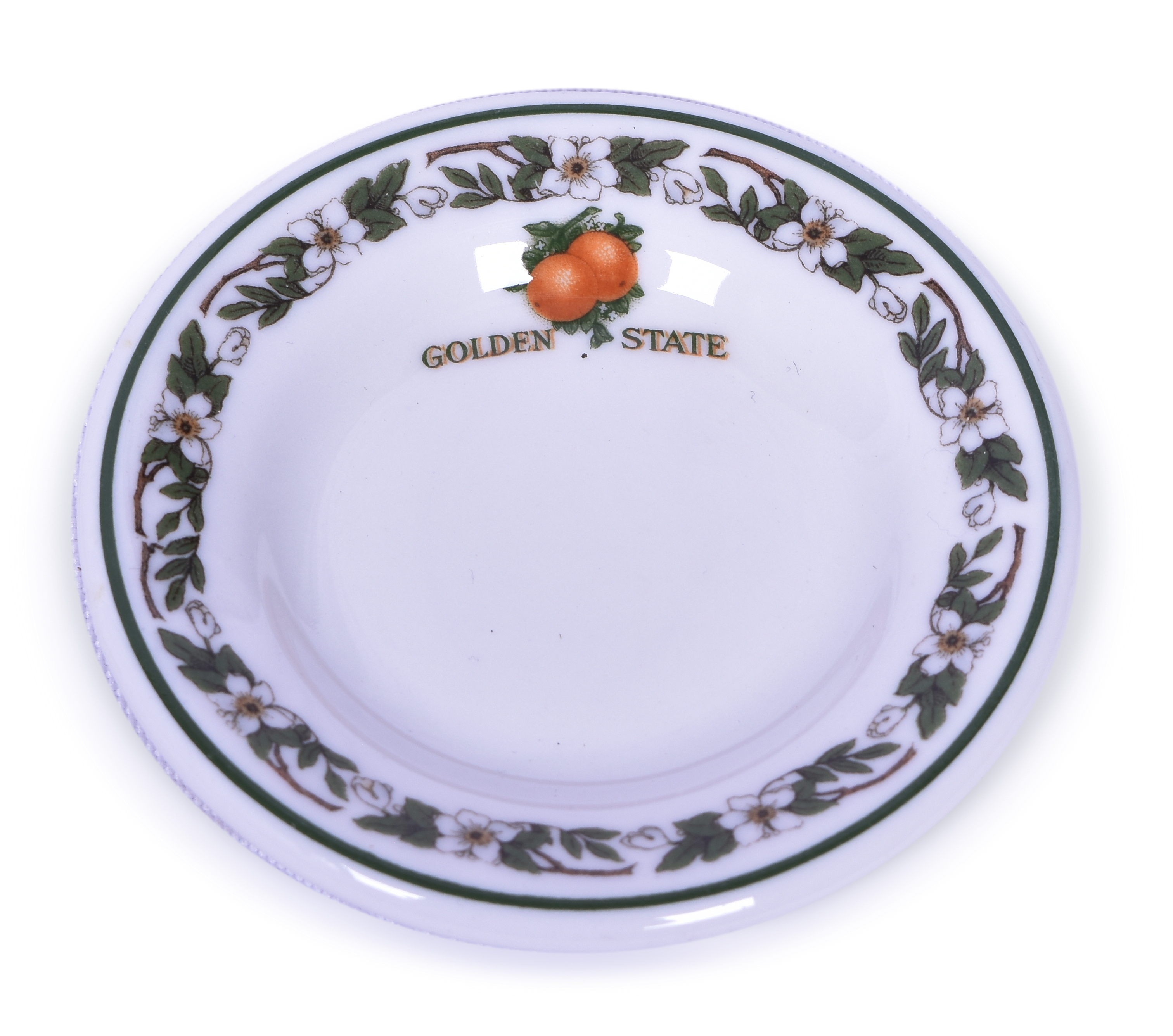 3235 - Golden State Chicago, Rock Island and Pacific Railroad Butter Pat thumbnail