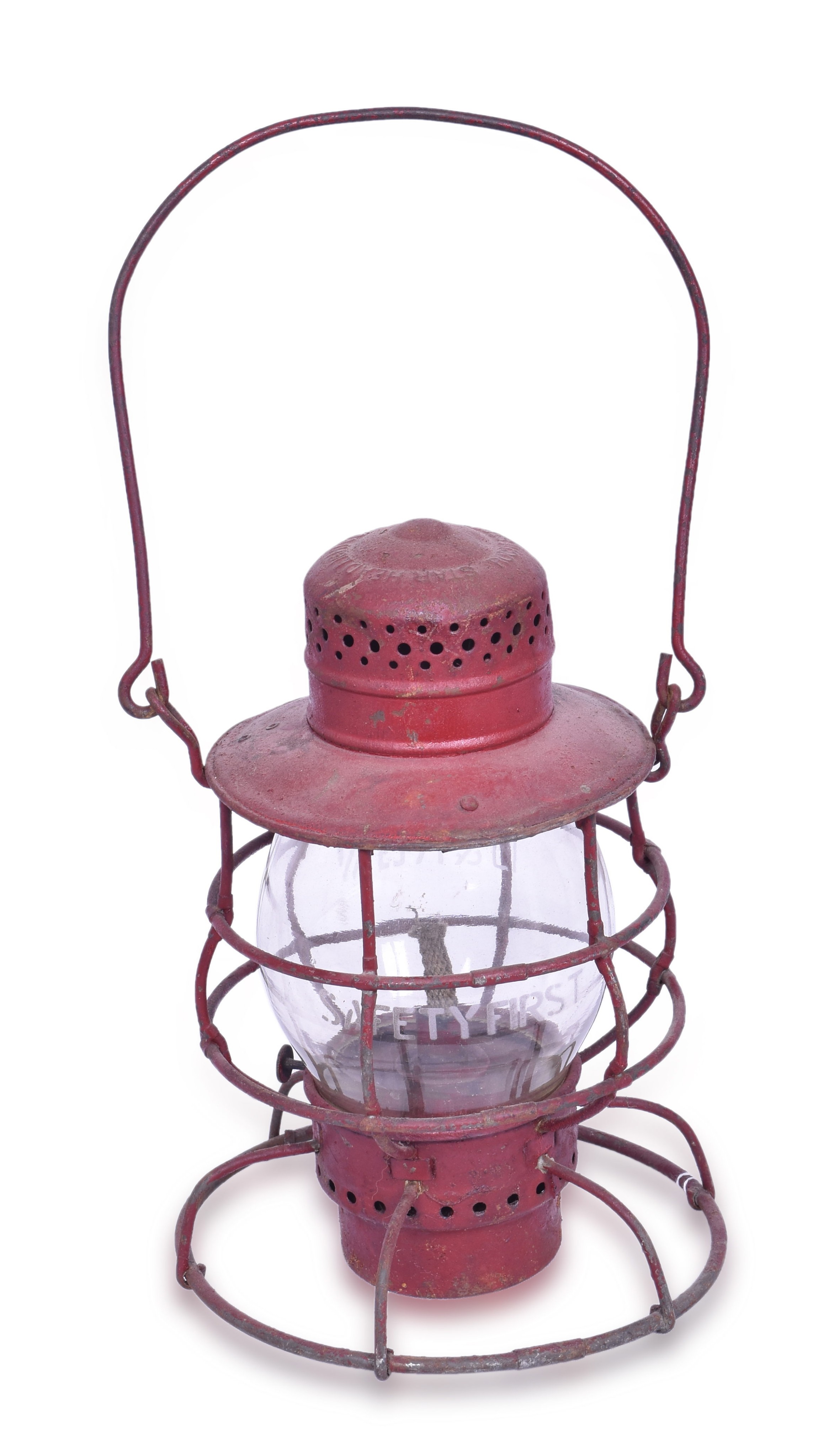 3312 - Star Headlight Denver and Rio Grande Western Lantern w/ Clear Etched Globe thumbnail