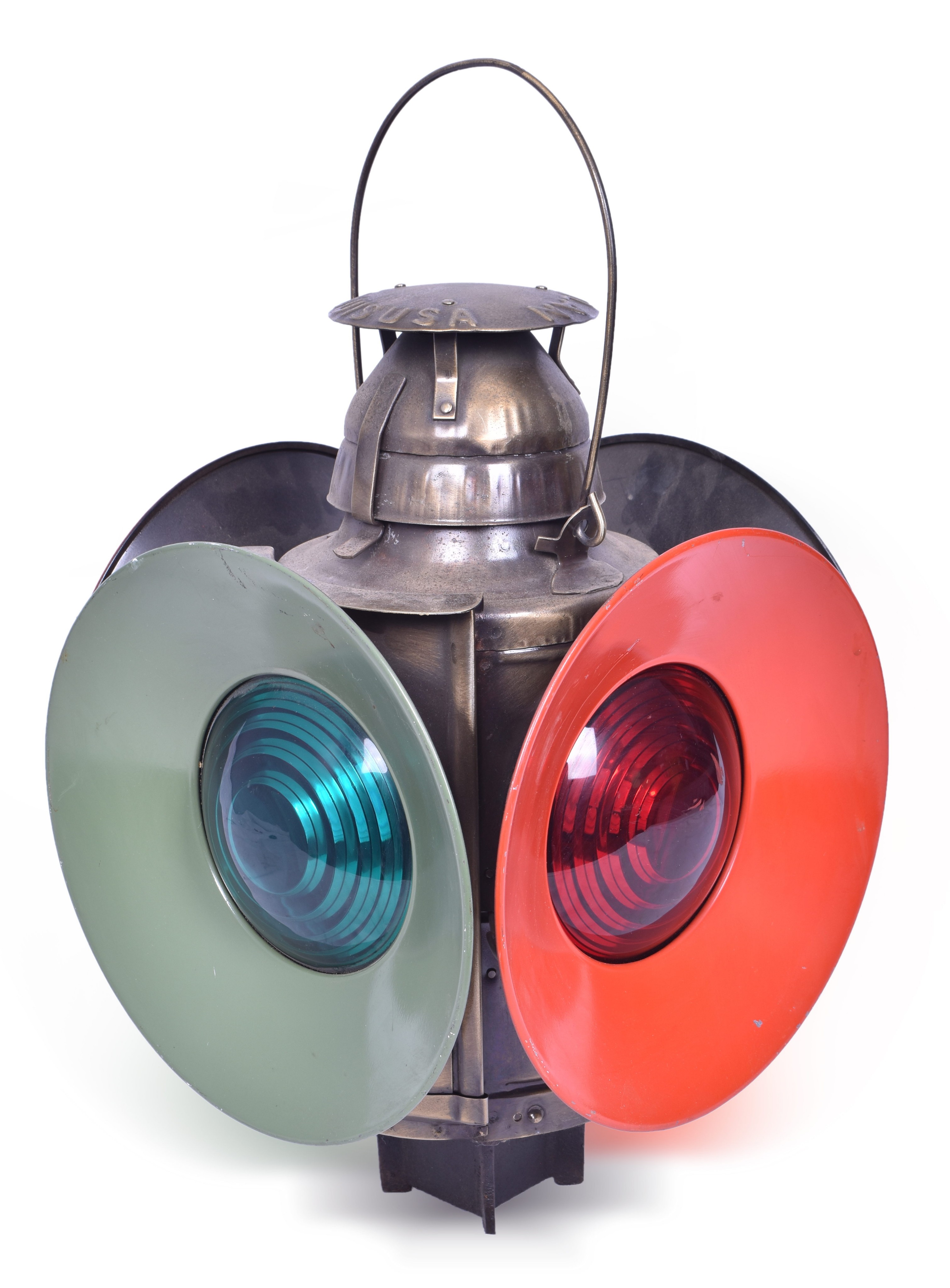 3332 - Restored Missouri Pacific Railroad Handlan Switch Lamp thumbnail