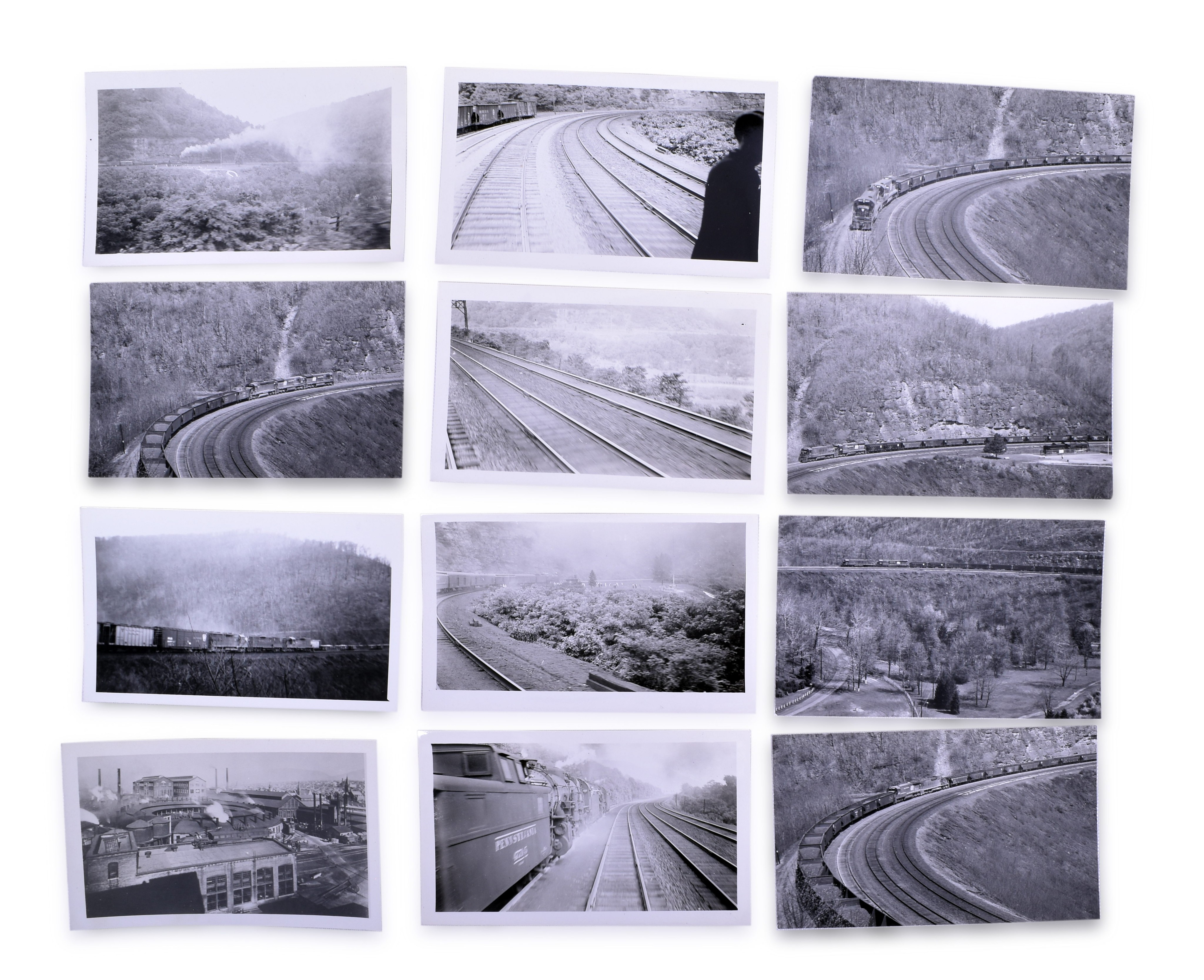 3341 - Pennsylvania Railroad Black & White Photos & Negatives of Tracks, Train Wreaks, Stations, Trains & Train Yards thumbnail