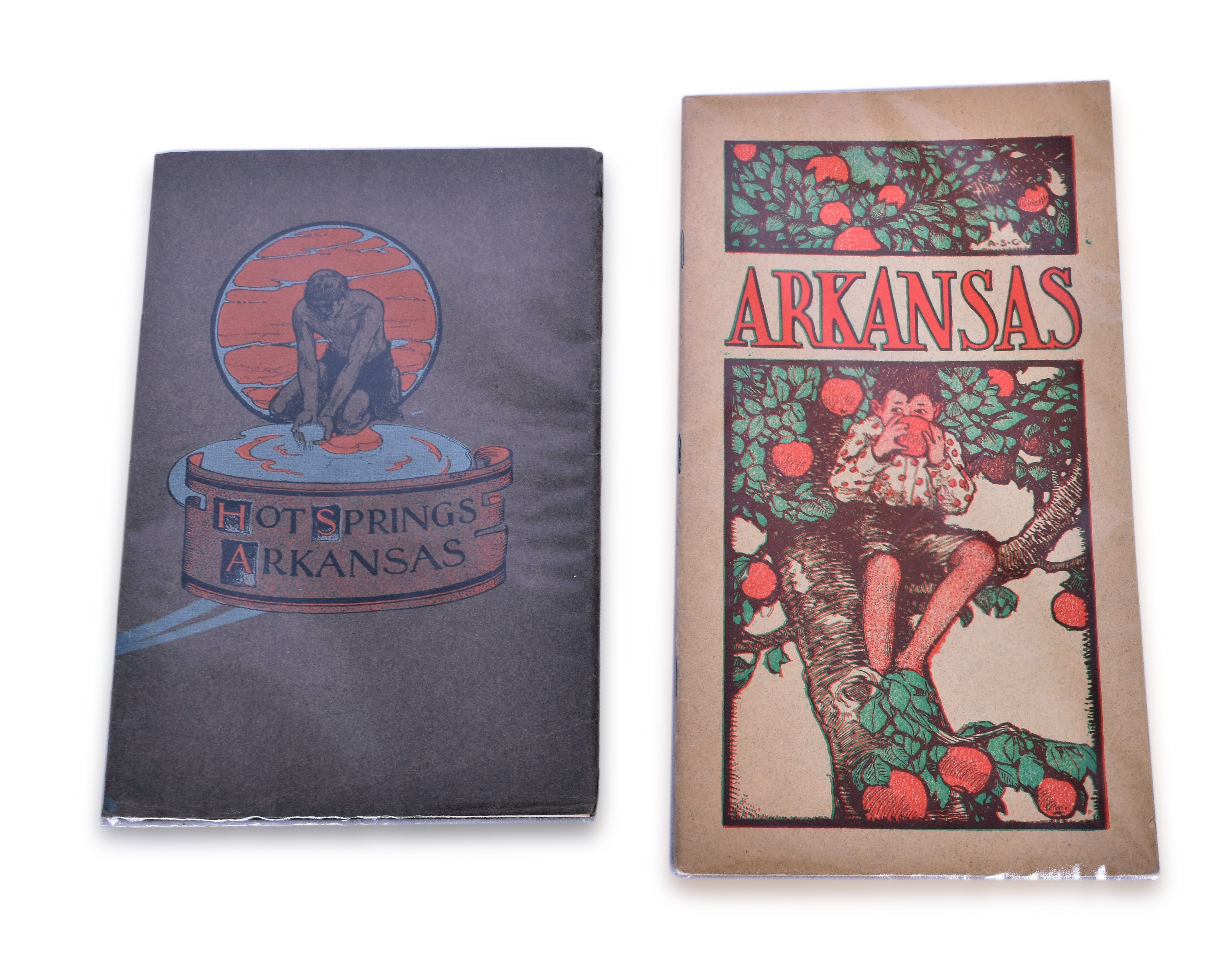 3345 - The Chicago, Rock Island and Pacific Railroad 1903 & 1904 Arkansas & Hot Springs Travel Books thumbnail