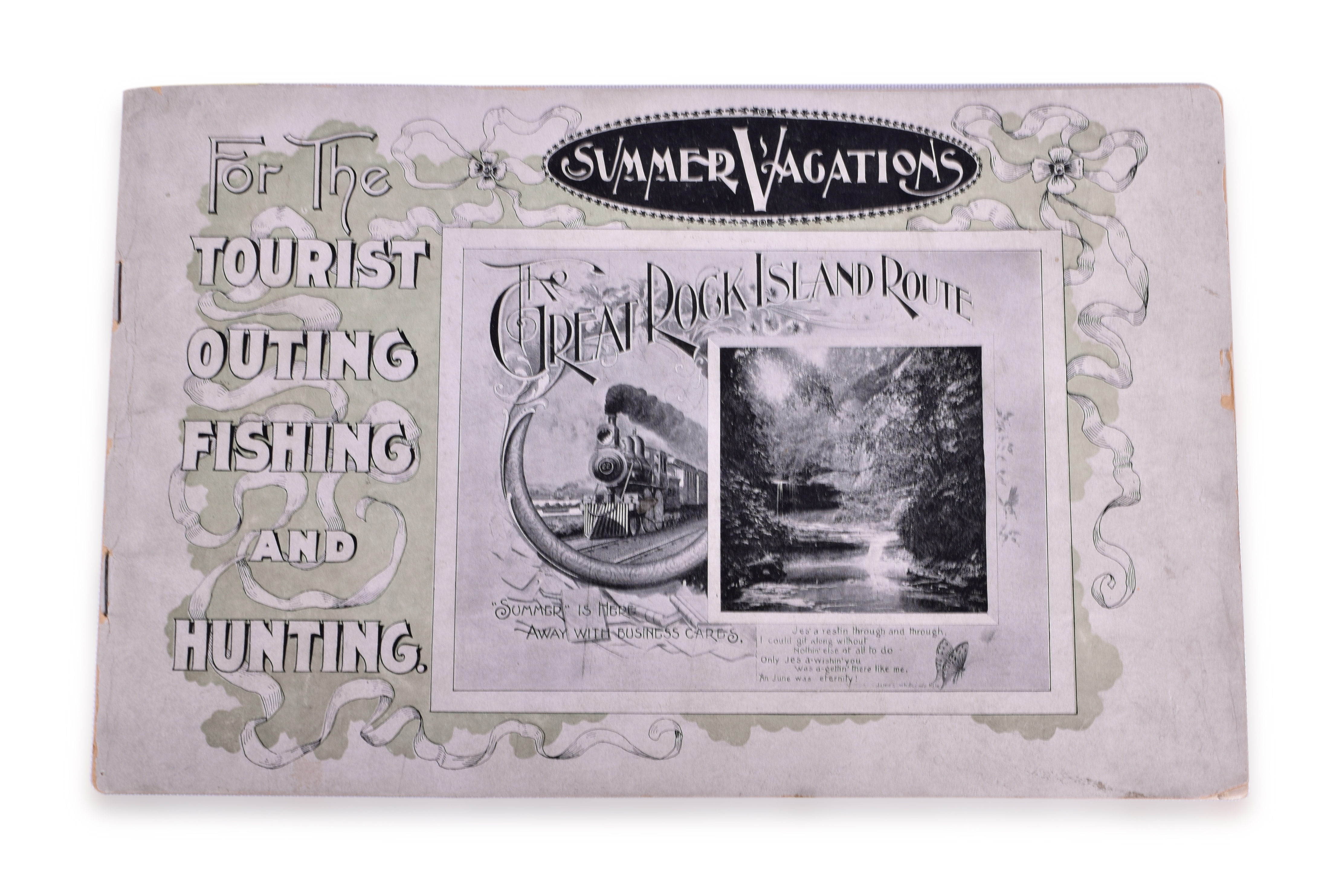 3359 - The Chicago, Rock Island and Pacific Railroad 1895 Summer Vacations Booklet thumbnail