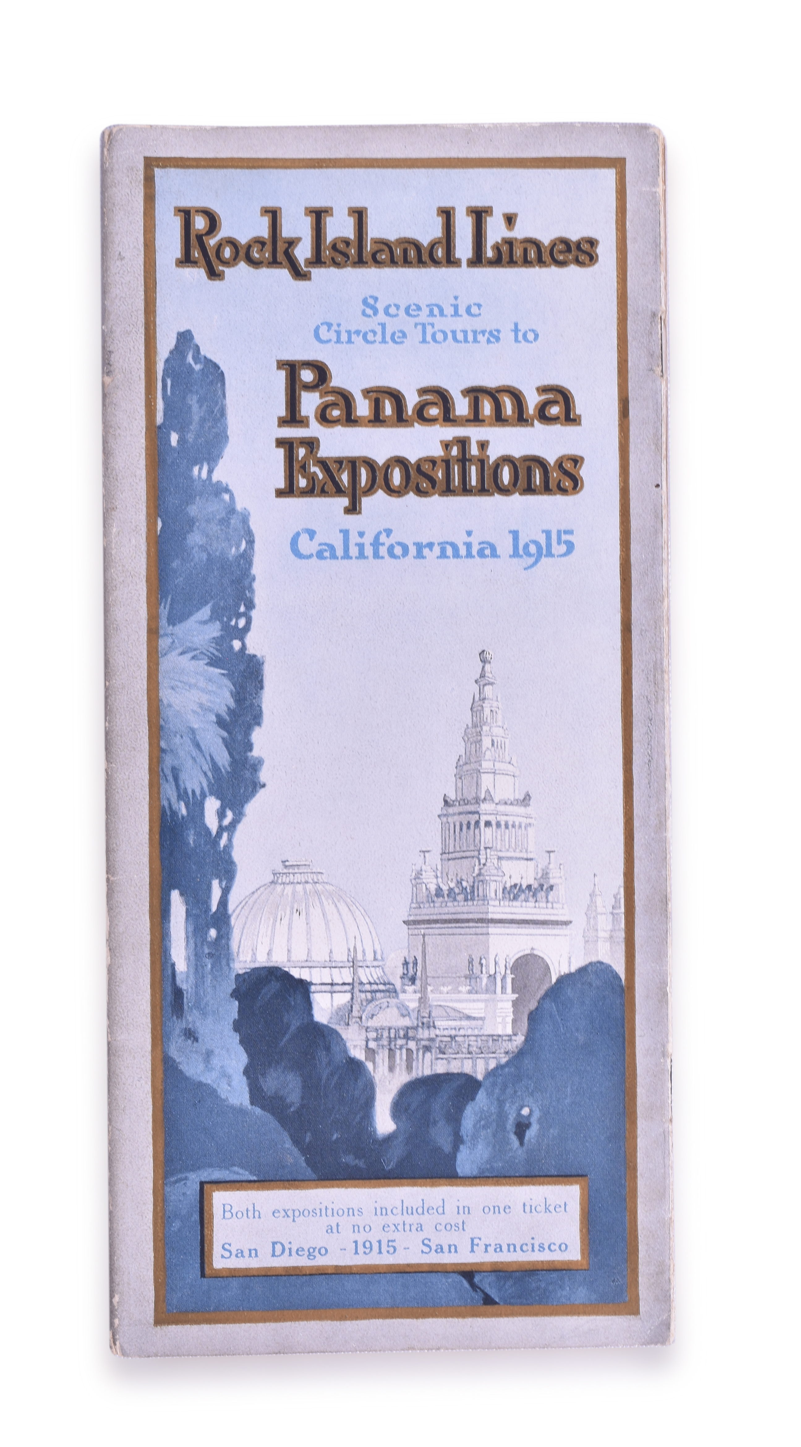 3389 - The Chicago, Rock Island and Pacific Railroad Scenic Circle Tours to Panama Expositions California 1915 thumbnail