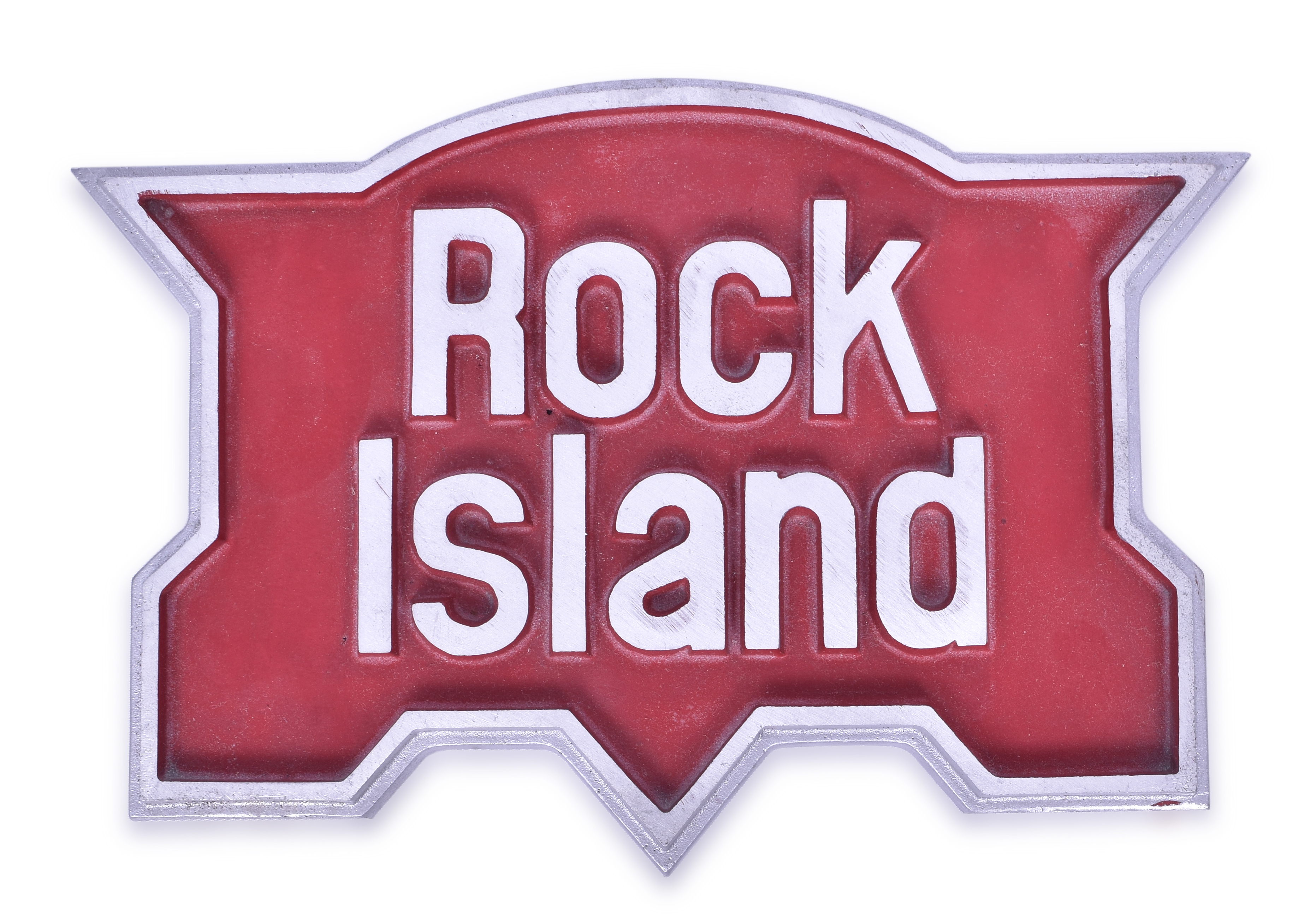 3392 - Cast Aluminum Rock Island Herald / Logo thumbnail
