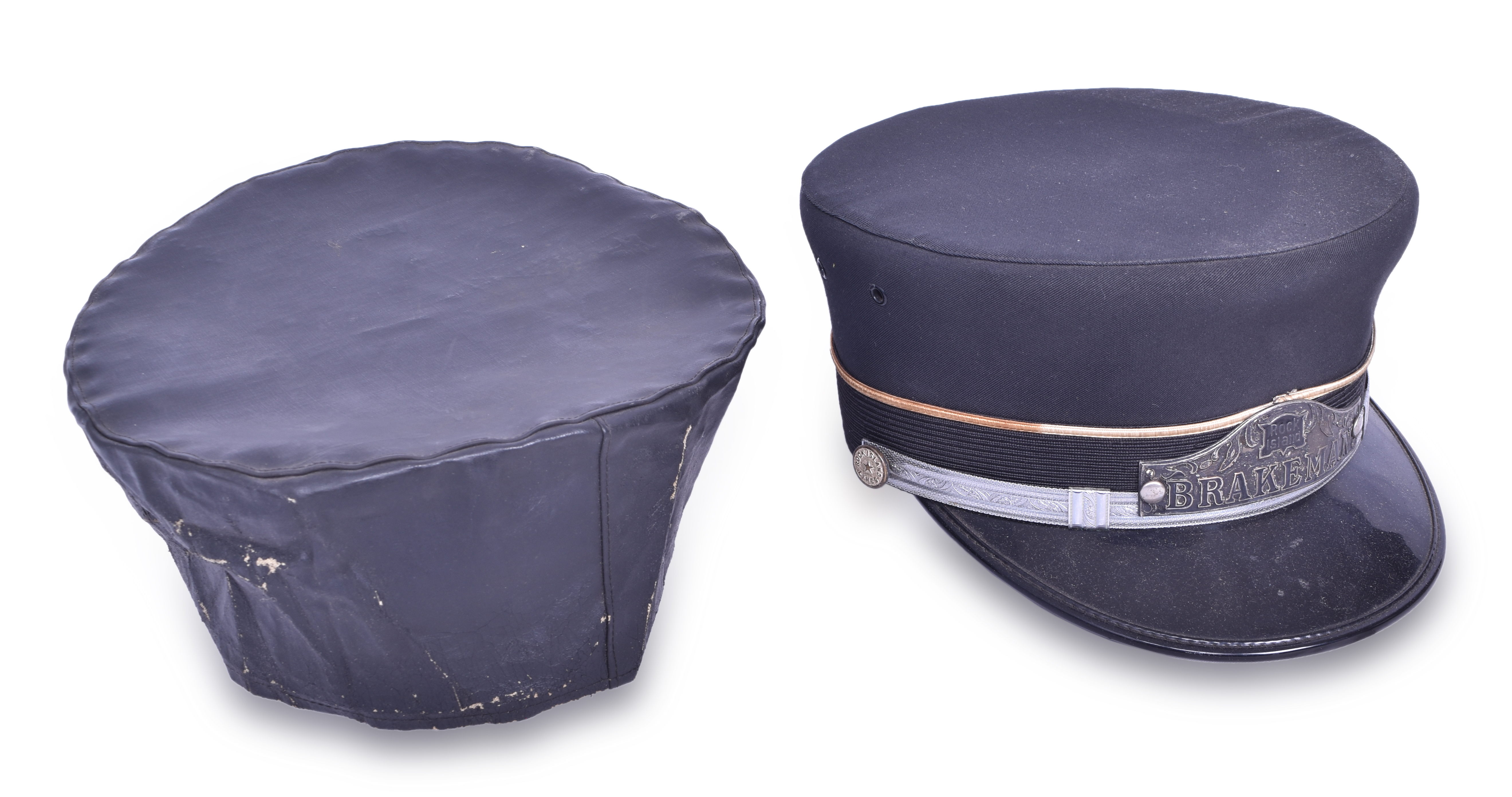 3396 - Chicago, Rock Island & Pacific Railroad Brakeman Cap thumbnail