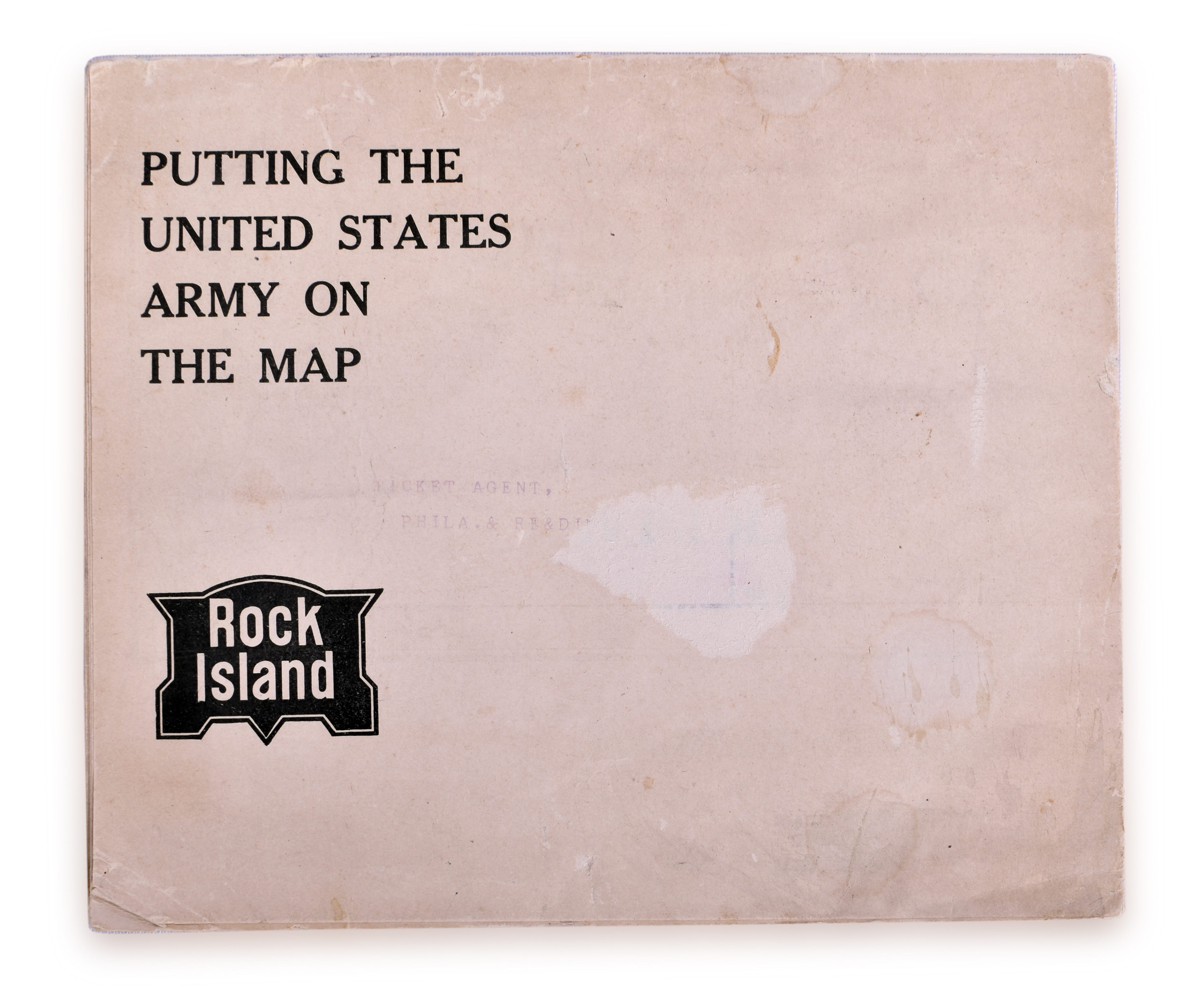 3409 - The Chicago, Rock Island and Pacific Railroad Putting the United States Army on The Map. thumbnail