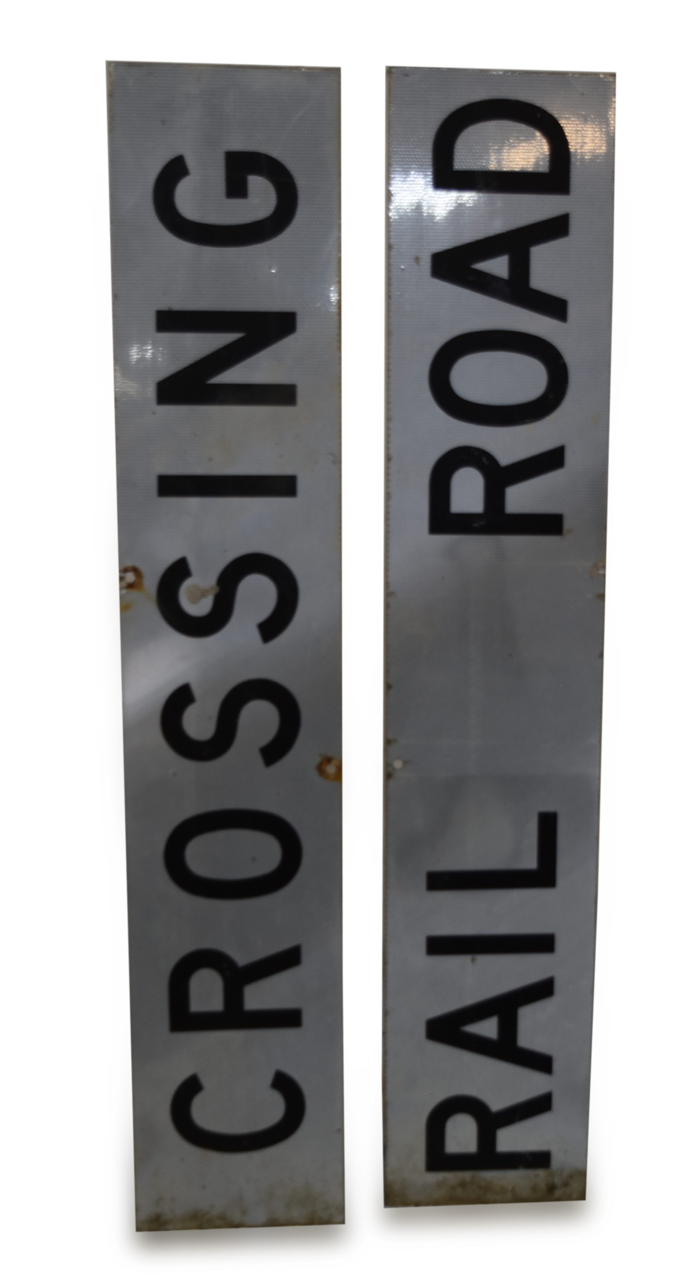 3534 - Aluminum Railroad Crossing Crossbuck Signs thumbnail