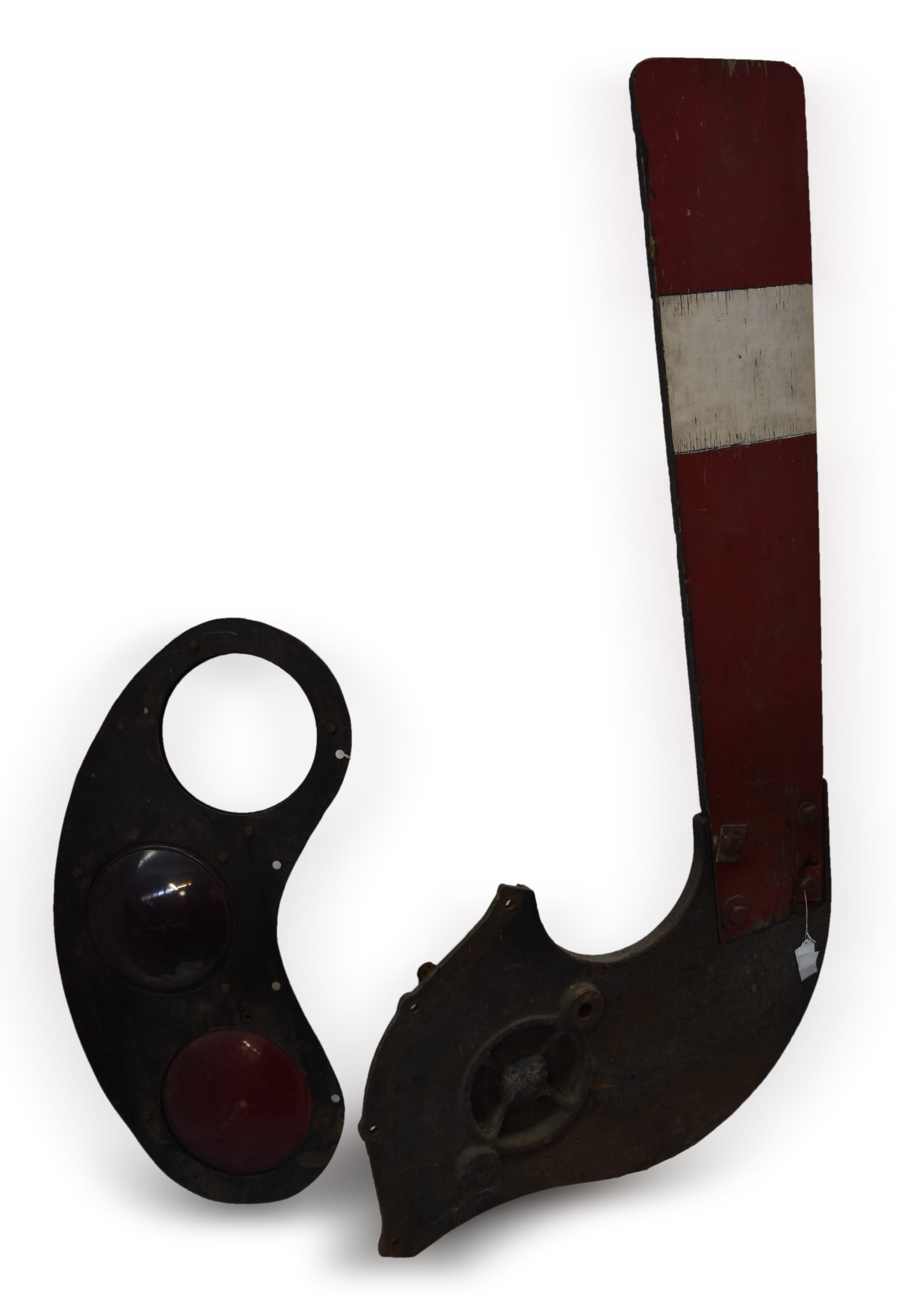 3536 - Railroad Train Order / Semaphore Signal Blade w/ Wooden Blade thumbnail