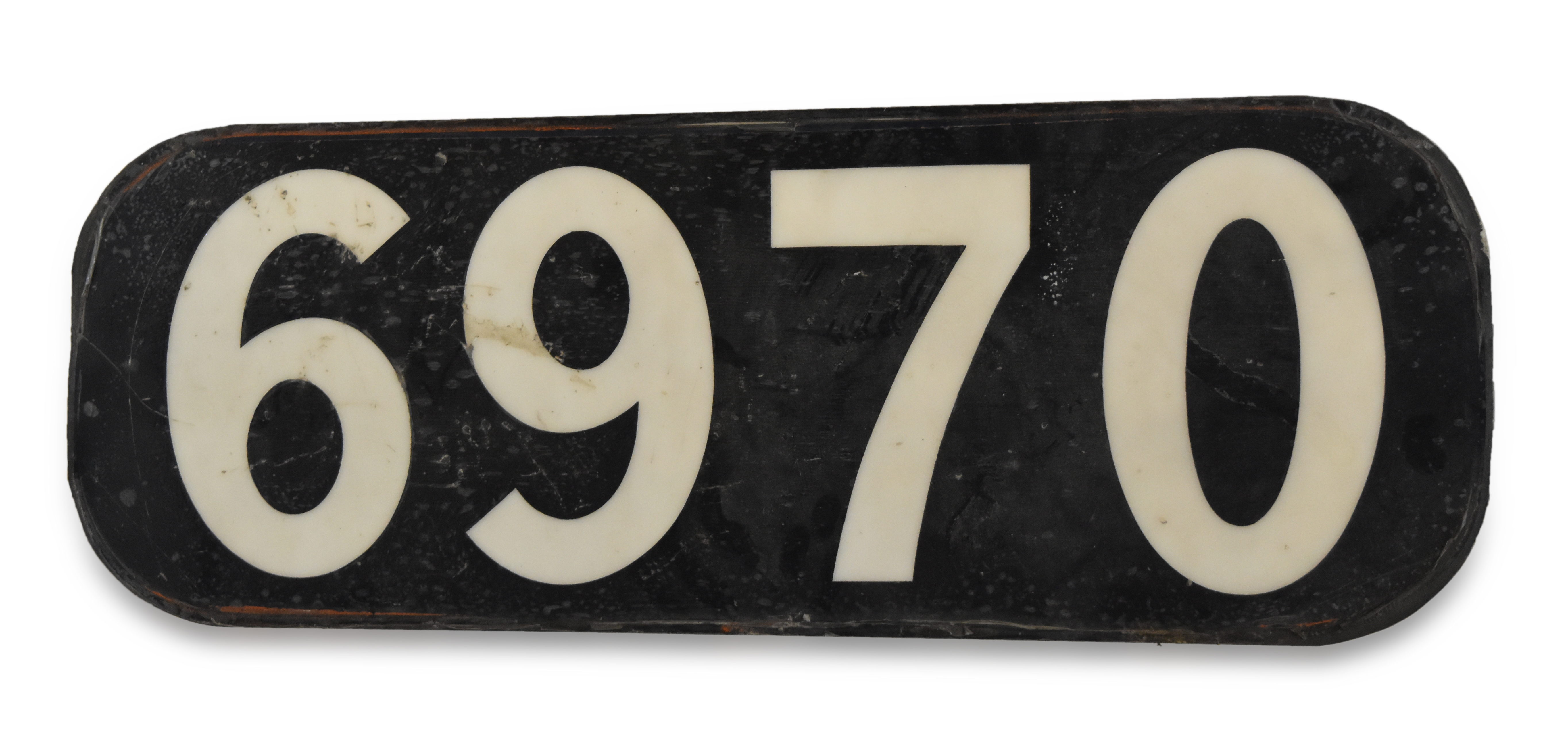 3542 - Diesel Locomotive Number Board #6970 thumbnail