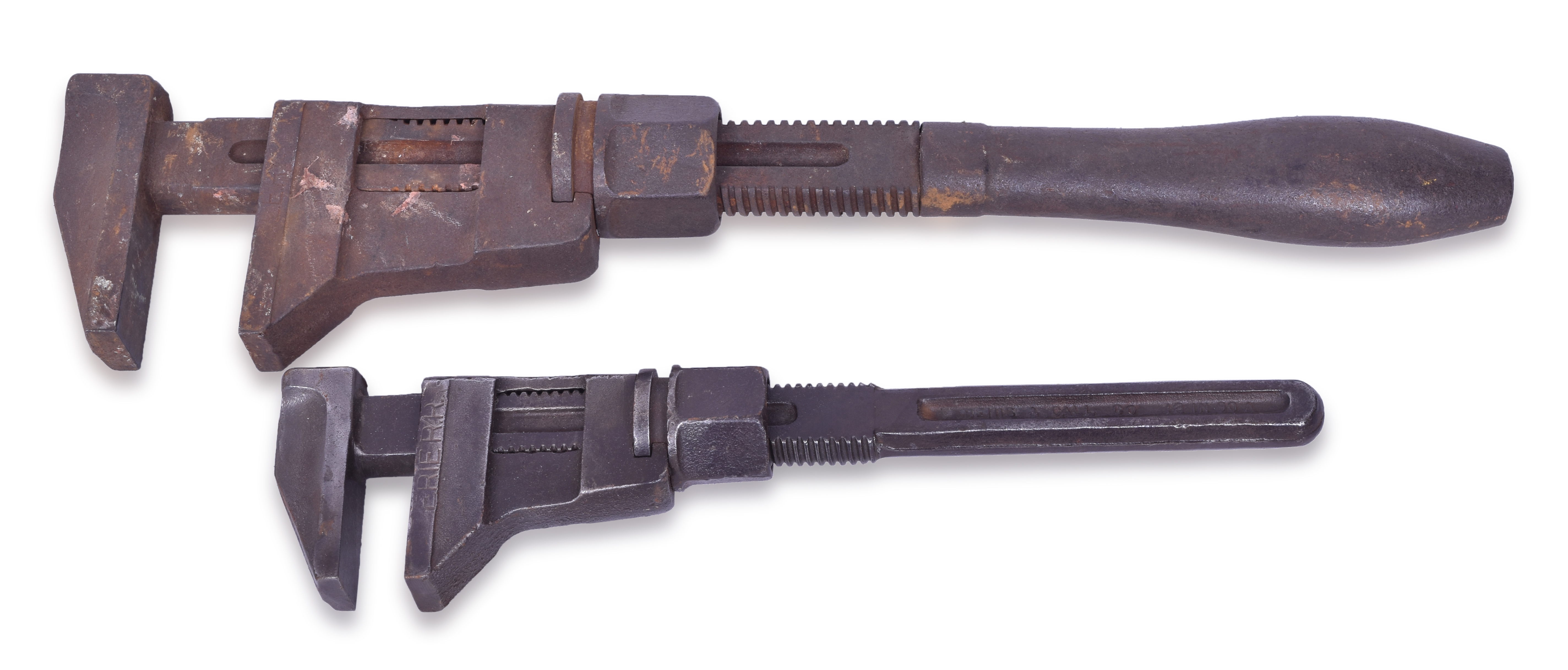 3560 - Wheeling and Lake Erie and Erie Railroad Pair of Monkey Wrenches thumbnail