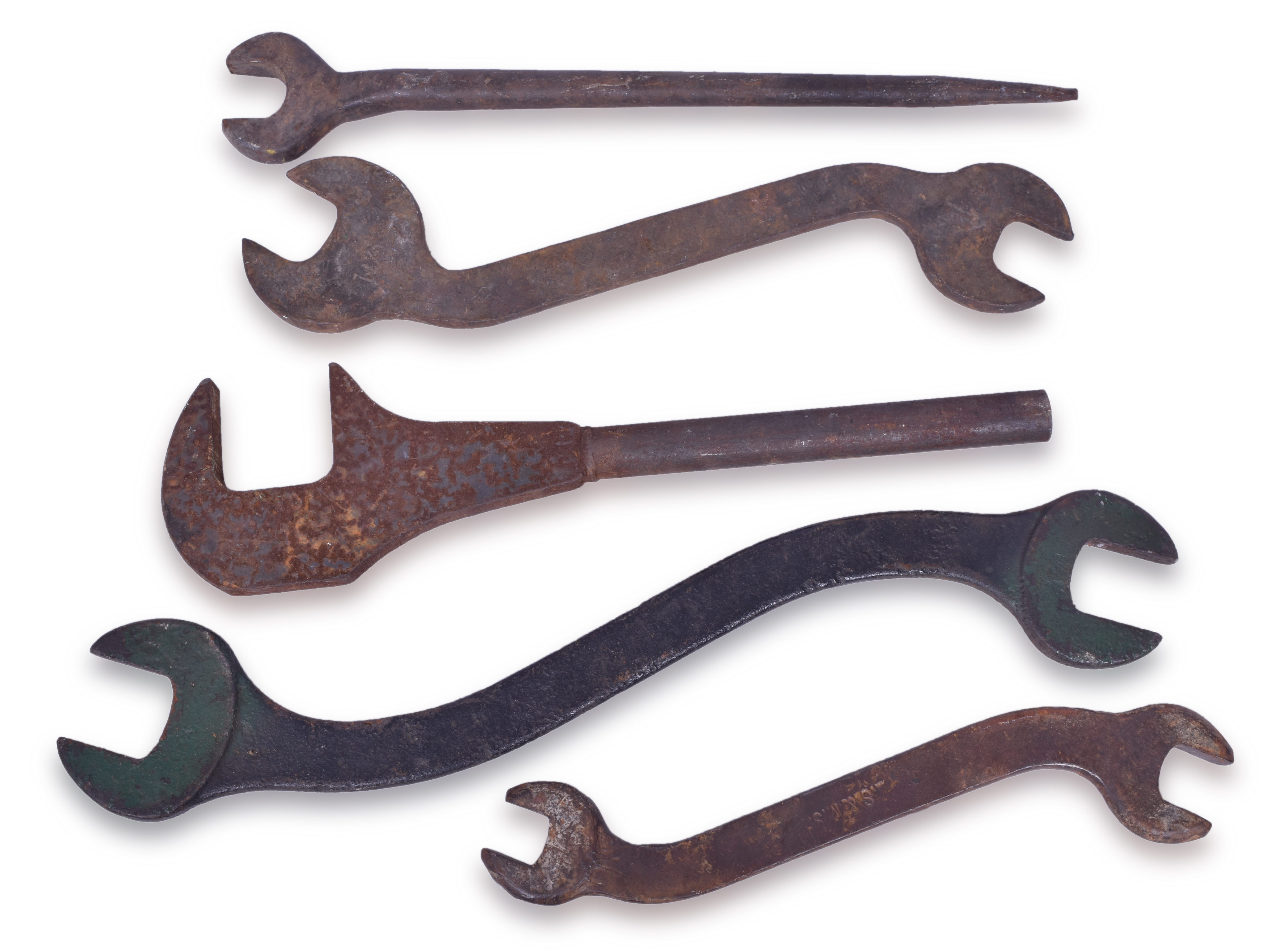 3567 - Five Railroad Wrenches - Lake Shore and Michigan Southern, etc. thumbnail