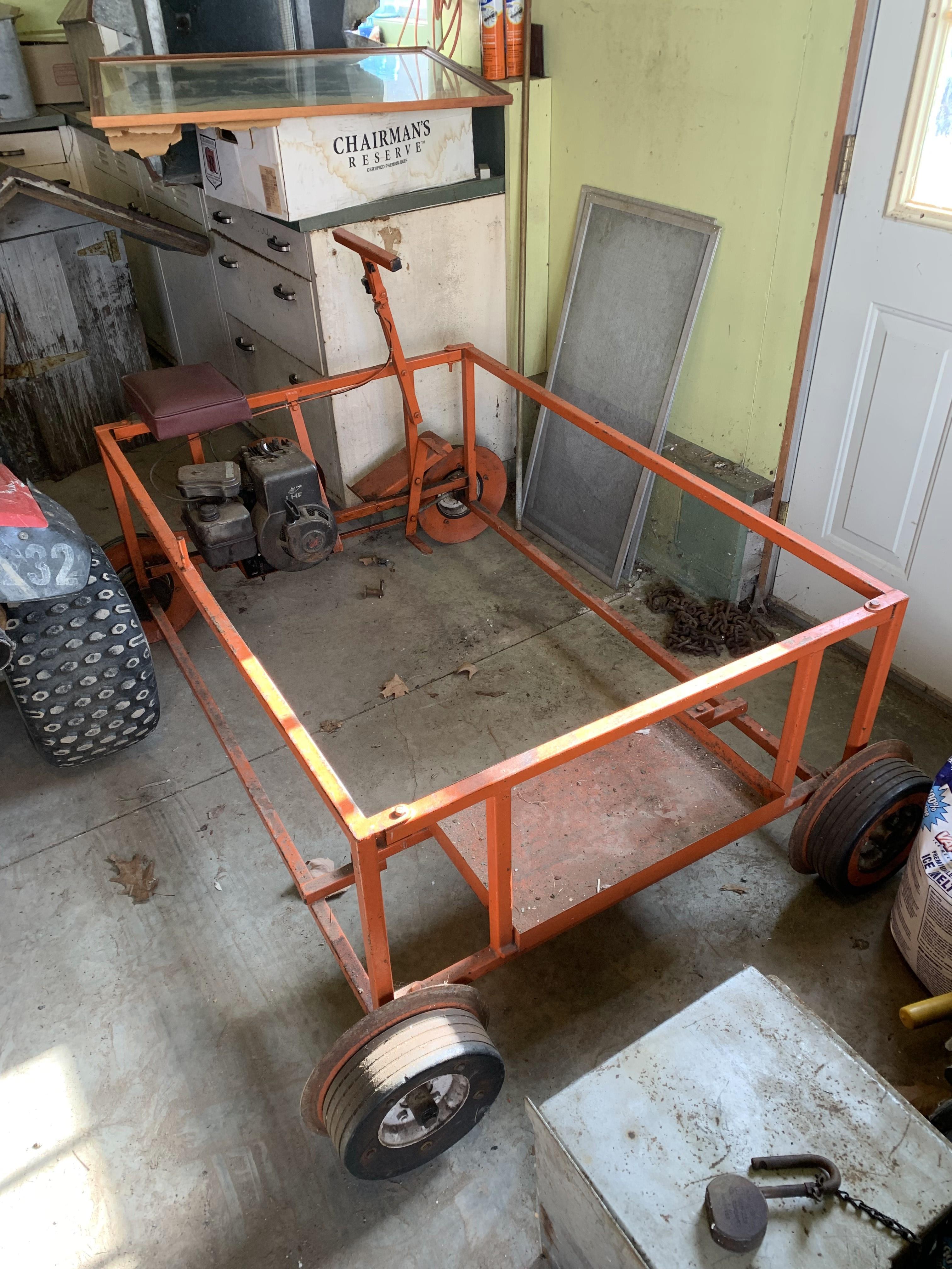 3508 - Tube Frame Gas Powered Railroad Speeder thumbnail