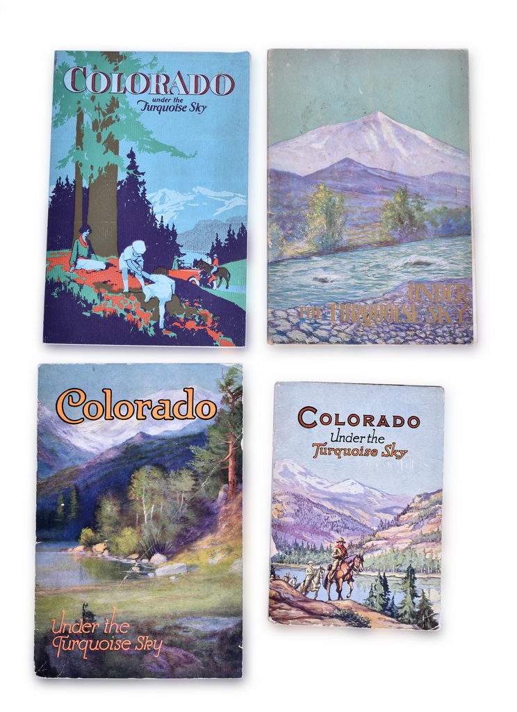 4037 - Four Rock Island Railroad Colorado Travel Booklets - 1920's and 1930's thumbnail