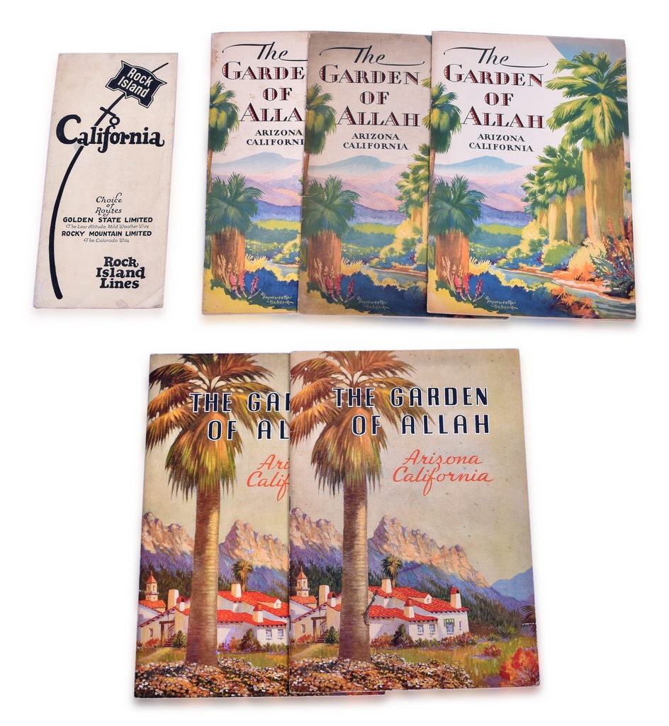 4039 - Rock Island Railroad California Travel Booklets and Brochure - 1925 and 1930's thumbnail