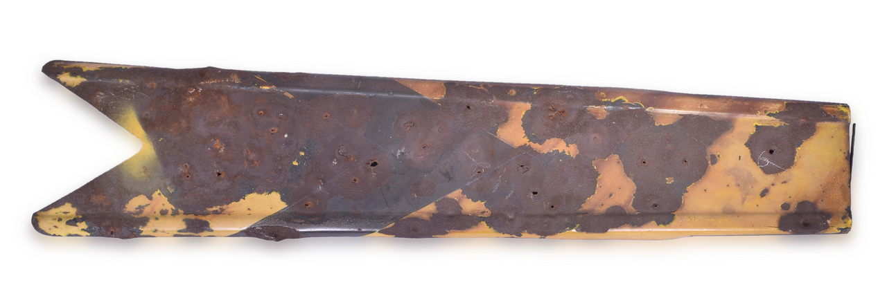 4088 - Porcelain Railroad Semaphore Blade thumbnail