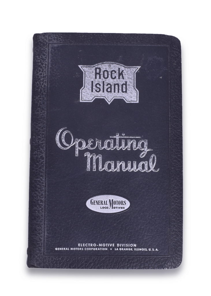 4106 - Rock Island Railroad / Electro-Motive Division E7 Passenger Locomotive Instruction Manual - 1946 thumbnail