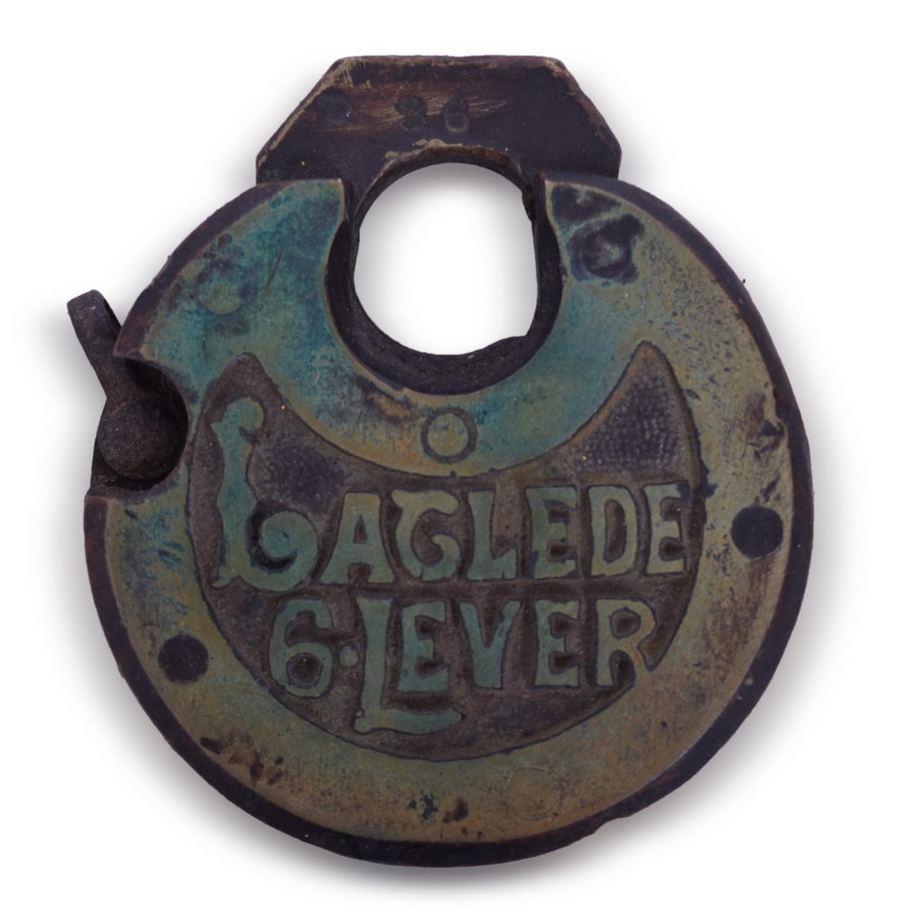 4112 - Laglede Six Lever Pancake Lock thumbnail