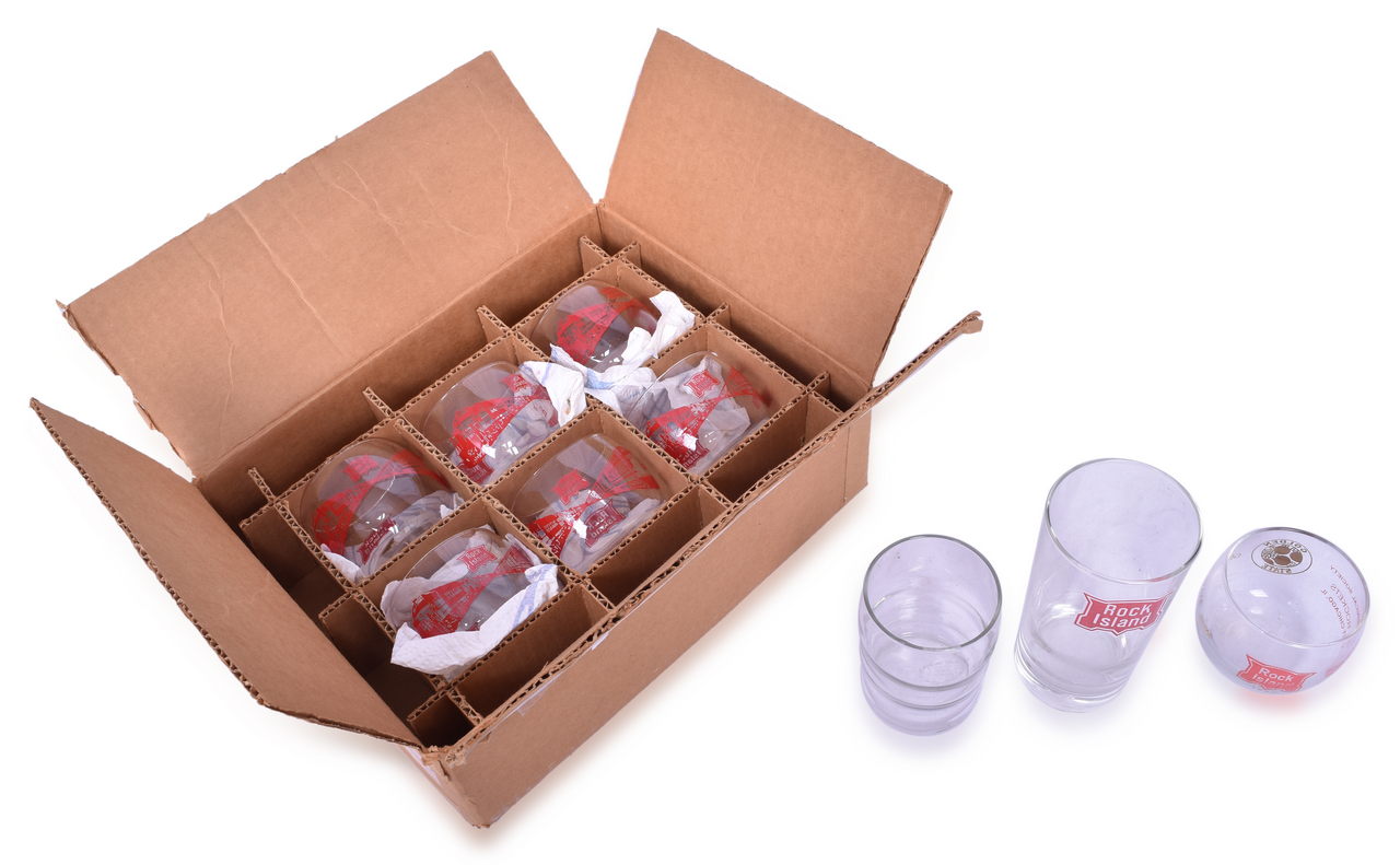 4116 - Nine Rock Island Railroad Glasses thumbnail