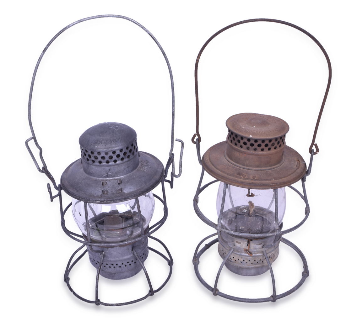 4140 - Pair of Adlake New York Central Railroad Lanterns thumbnail