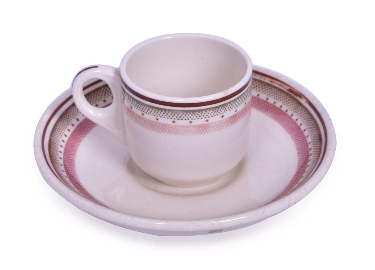 4175 - Pennsylvania Railroad Broadway Limited China Pattern Demitasse Cup and Saucer thumbnail