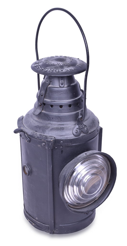 4218 - Philadelphia & Reading Railroad Restored Dressel Semaphore Lamp thumbnail