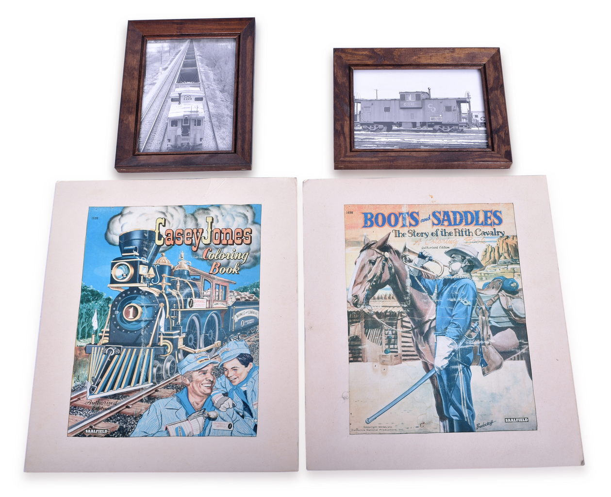 4293 - Twenty Seven Black and White Railroad Photographs - Nickel Plate, Pennsylvania, Chesapeake and Ohio and Baltimore and Ohio thumbnail