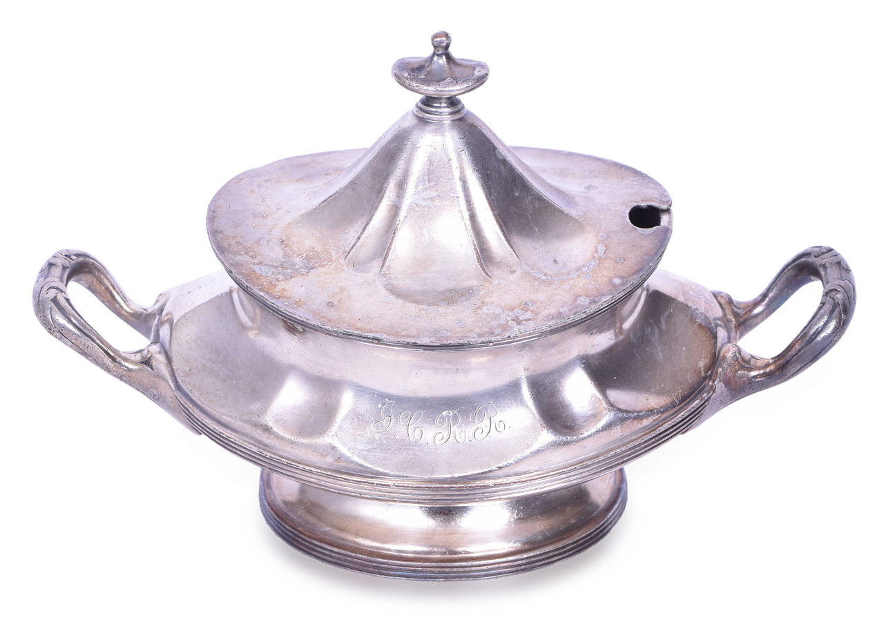 4305 - Reed & Barton Illinois Central Railroad Silver Soup Tureen thumbnail