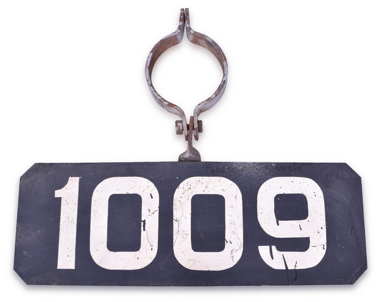 4336 - Railroad Steel Signal Marker with Pole Mount thumbnail