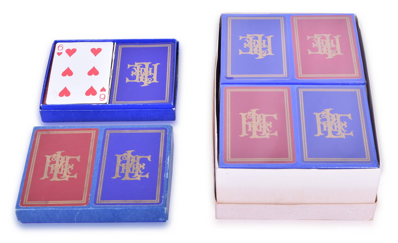 4410 - Eight Groups of Pittsburgh & Lake Erie Railroad Playing Cards - Most Sealed thumbnail