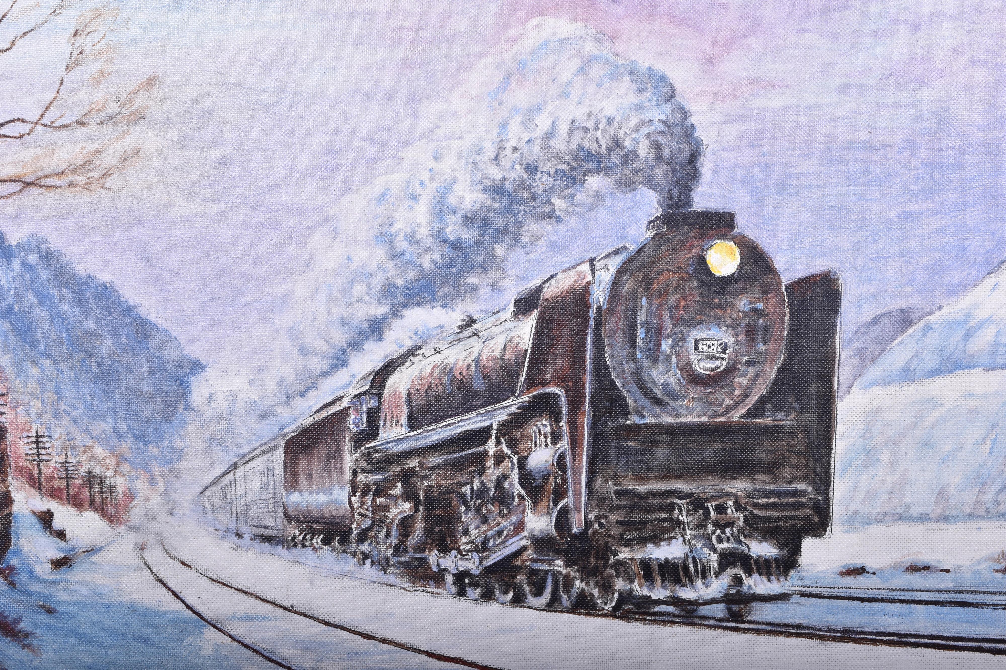 4498 - Original Oil Painting - E. Henry Pozar 