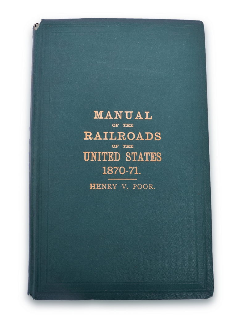 4536 - Poor's Manual Of Railroads of the United States 1870-1871 thumbnail