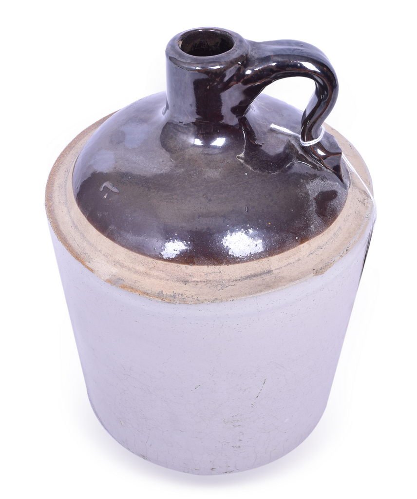 4578 - Blue Ribbon / Buckeye Pottery Stoneware Crock Jug thumbnail