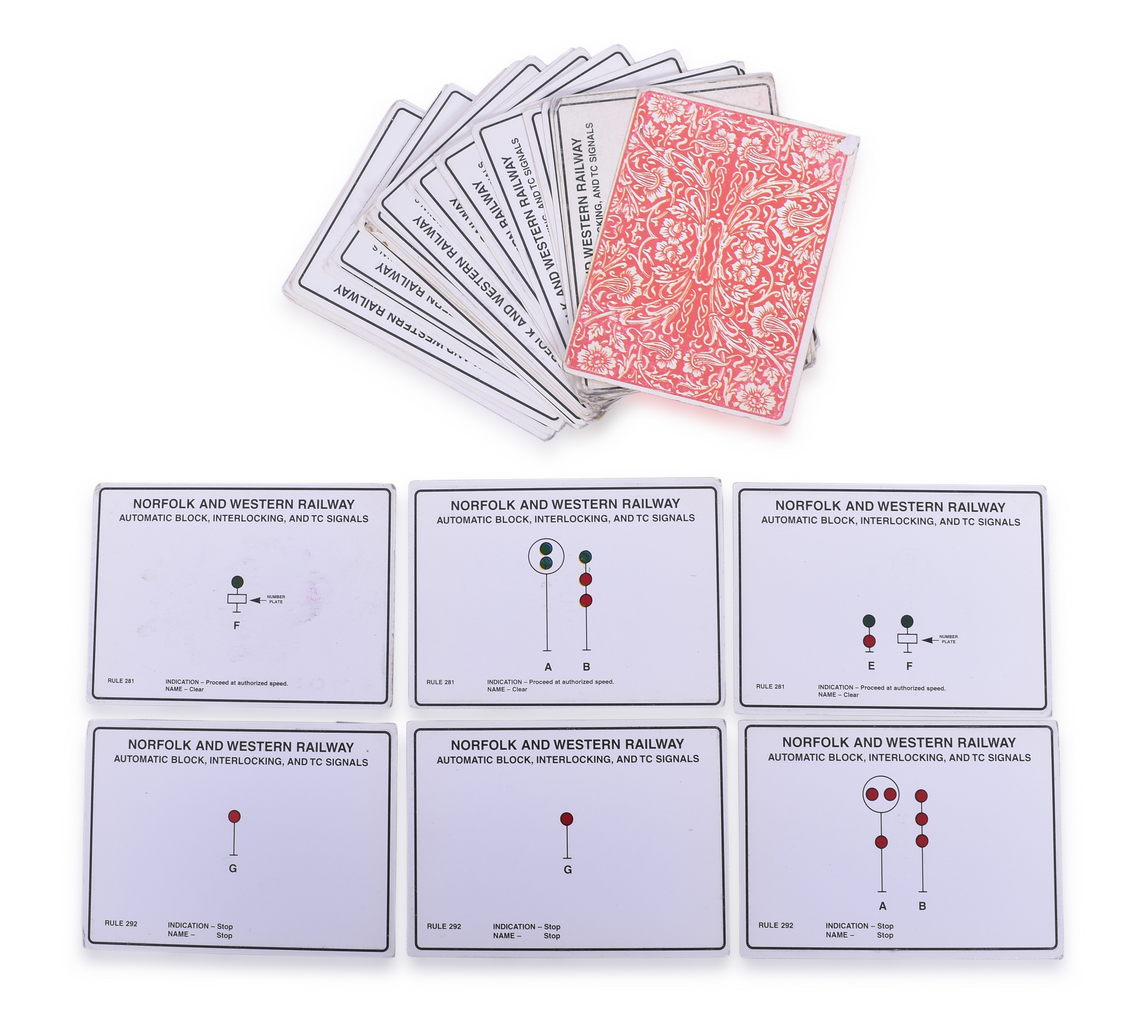 4581 - Mixed Group of Railroad Items - Timetables, Operating Manuals, Bumper Stickers - Norfolk Southern, Norfolk and Western Railway, Conrail, and Chicago, Fort Wayne & Eastern Railroad thumbnail