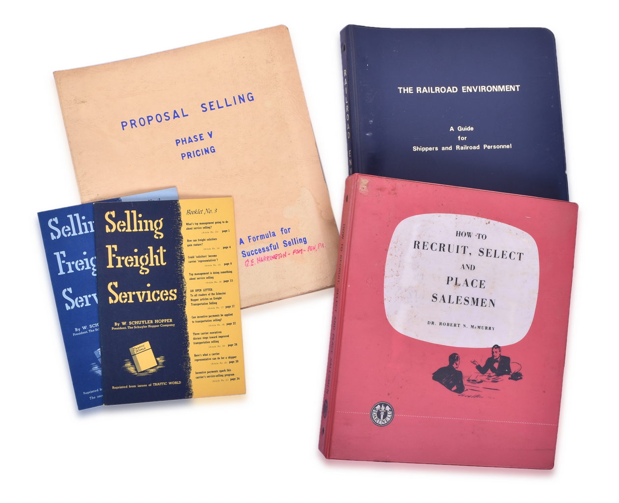 5024 - Railroad Paper from New York Central, CB&Q, Association of American Railroads, and More thumbnail