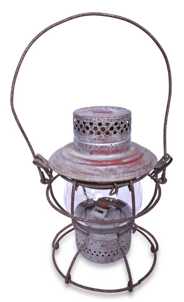 5047 - Group of 6 Louisville & Nashville Railroad Items - Lantern, Mugs, Shot Glass, Headrest Cover, Ticket and Envelope thumbnail