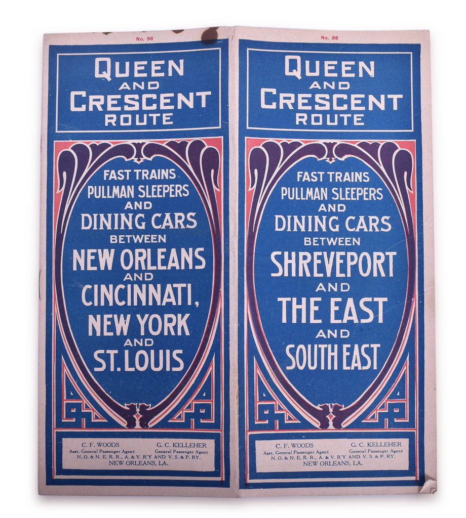 5146 - Queen and Crescent Route Timetable - November 1896 thumbnail