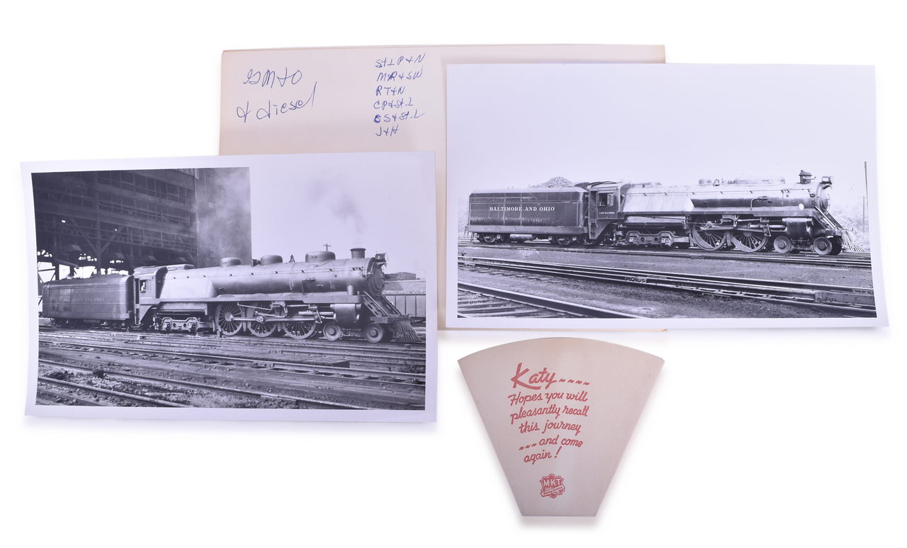 5215 - 61 Gulf Mobile and Ohio, St. Louis, Peoria & Northern steam, CP&STl, RT&N, Railroad Photographs thumbnail