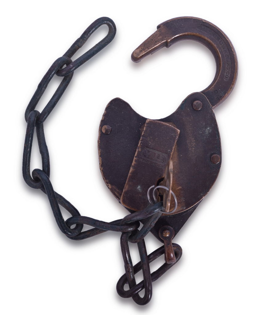 5238 - Three Railroad Locks with Keys - Yale, Safety First, Good Luck thumbnail