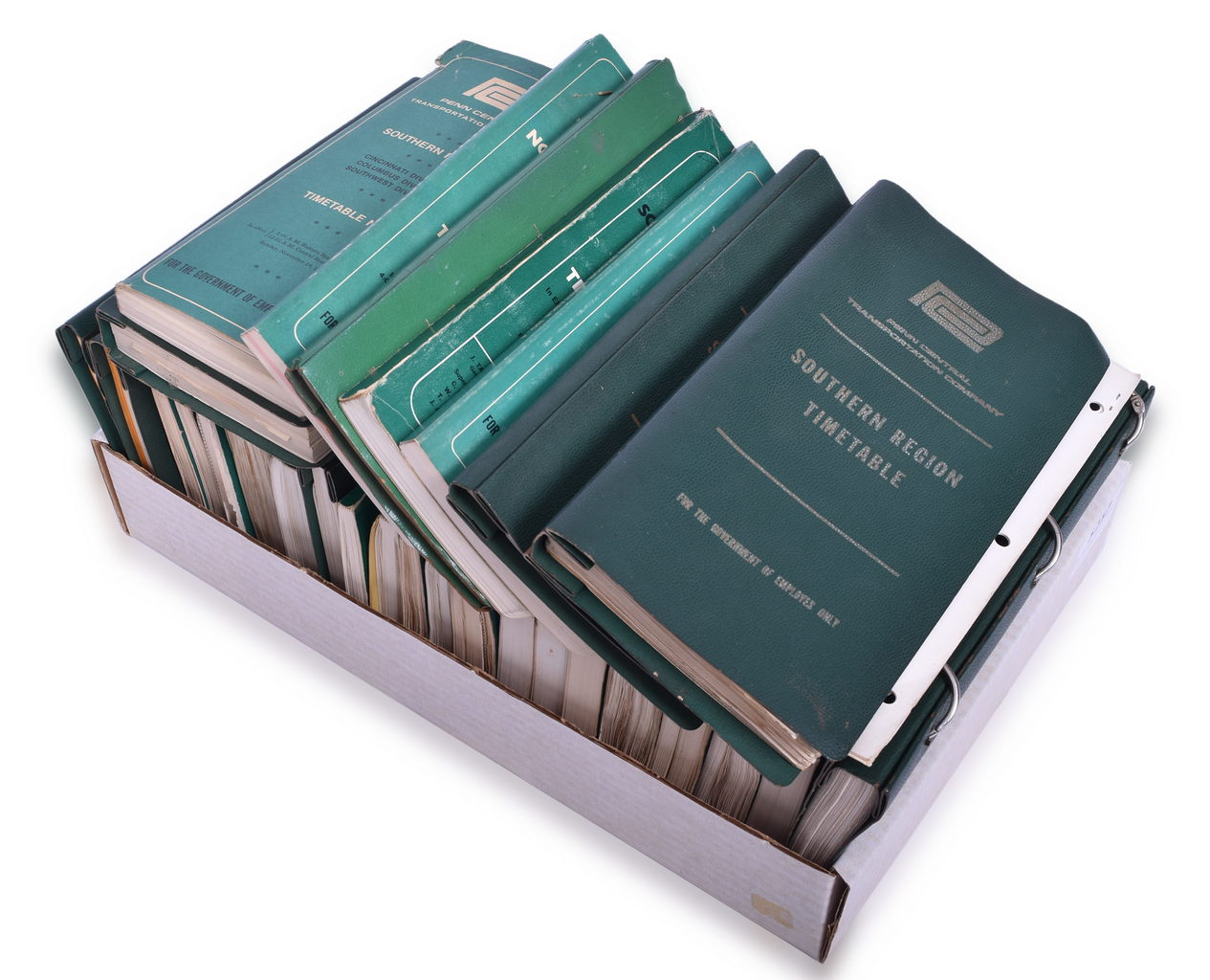 5257 - Twenty-Nine Penn Central Railroad Employee Timetables - 1968 to 1975 thumbnail