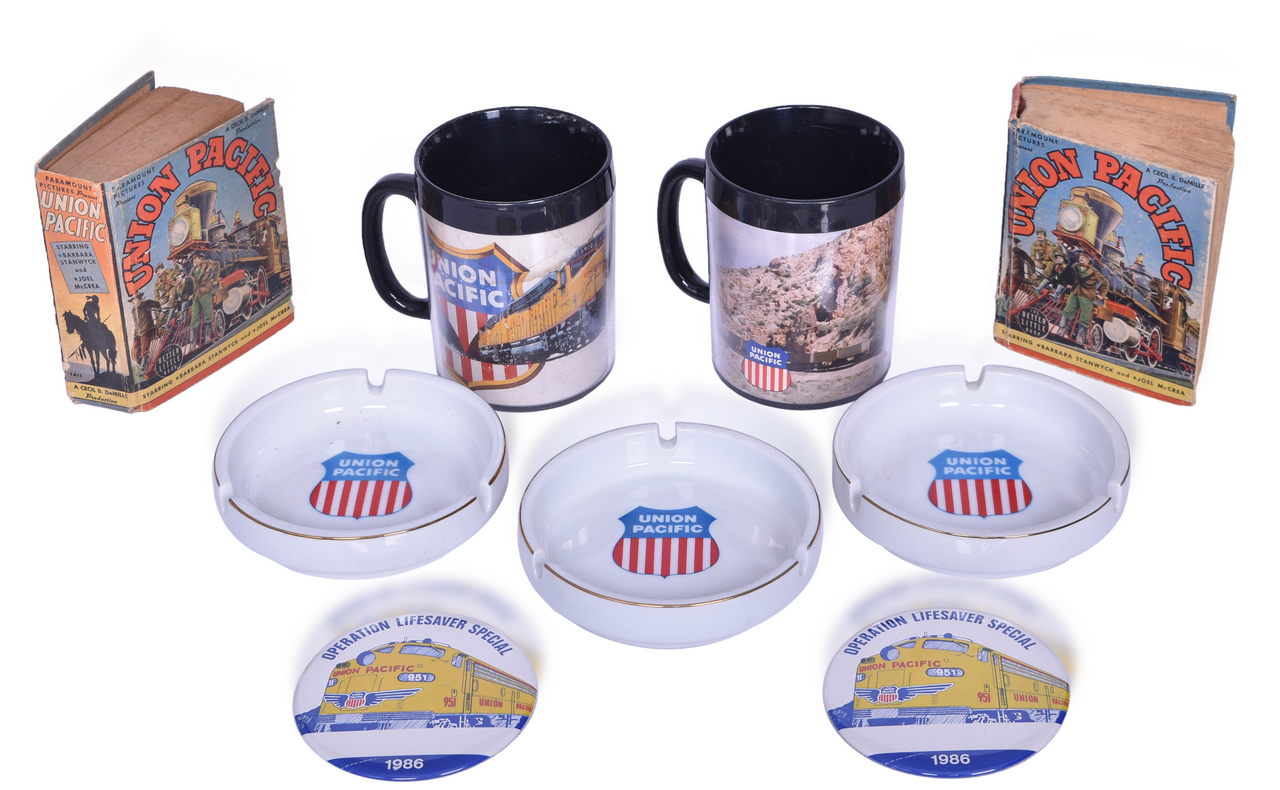 5272 - Thirty-Two Pieces of Union Pacific Railroad Ephemera thumbnail