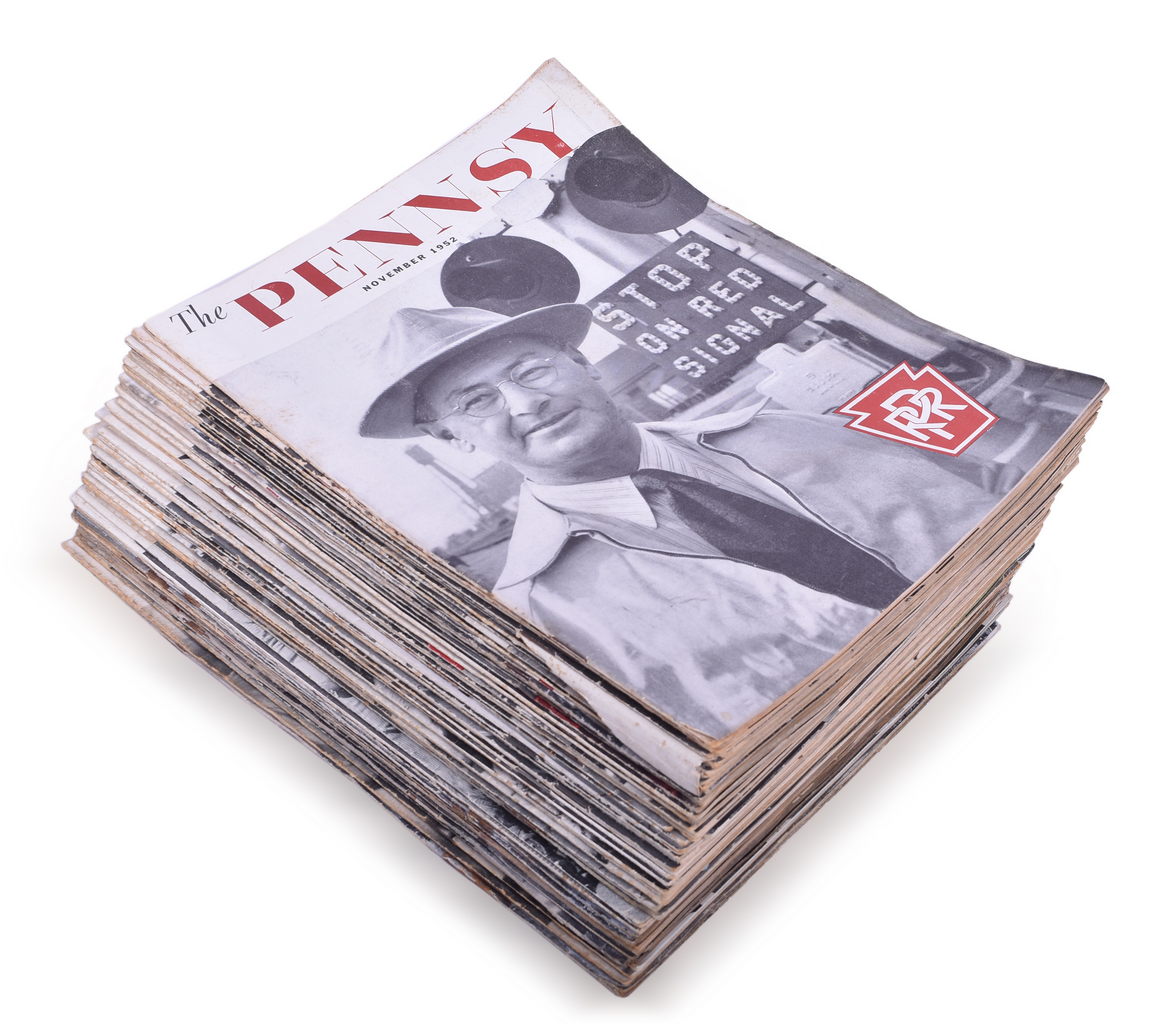 5285 - Sixty-Three Pennsylvania Railroad The Pennsy Magazines - 1952 to 1966 thumbnail