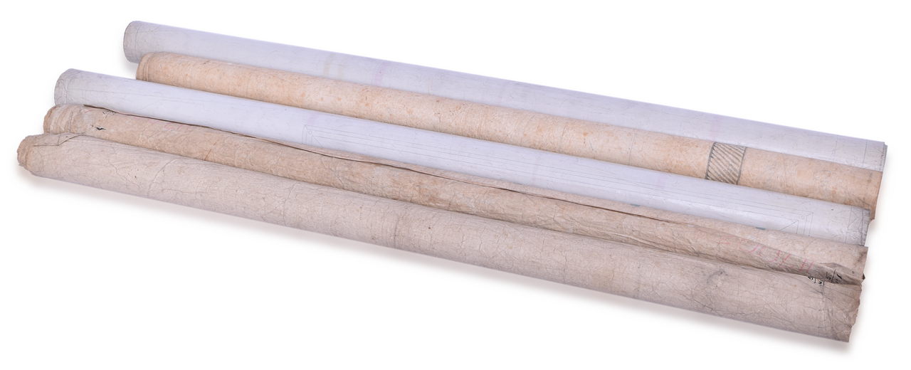 5287 - Five Architectural Plans for Toledo Passenger Station Dated 1879 & 1902 - North Western Ohio Railway Penn'a Co. thumbnail