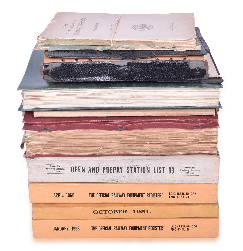 5327 - Ten Railroad Operating Expense Books - 1914 to 1968 thumbnail