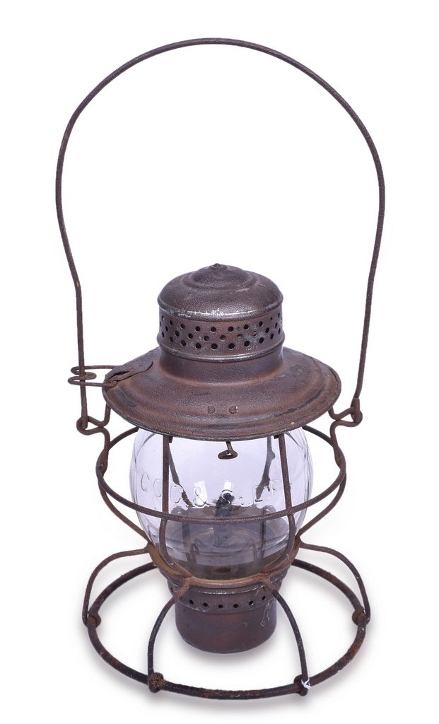 5328 - Handlan Big Four Railroad Lantern w/ Clear Cast CCC & StL Ry Globe thumbnail