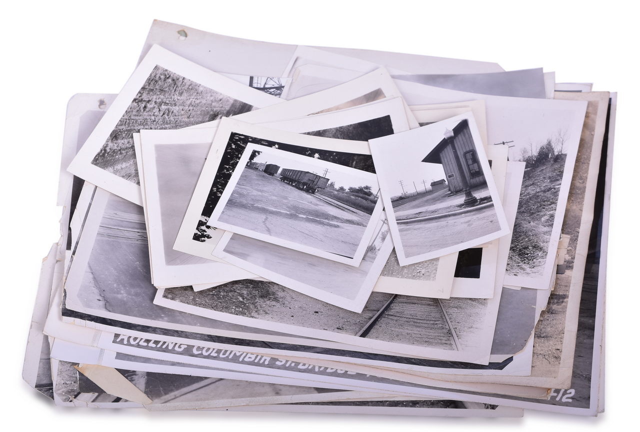 5331 - Group of Thirty-Three Black and White Railroad Photographs - Grand Rapids Michigan - 1920s to 1950s thumbnail